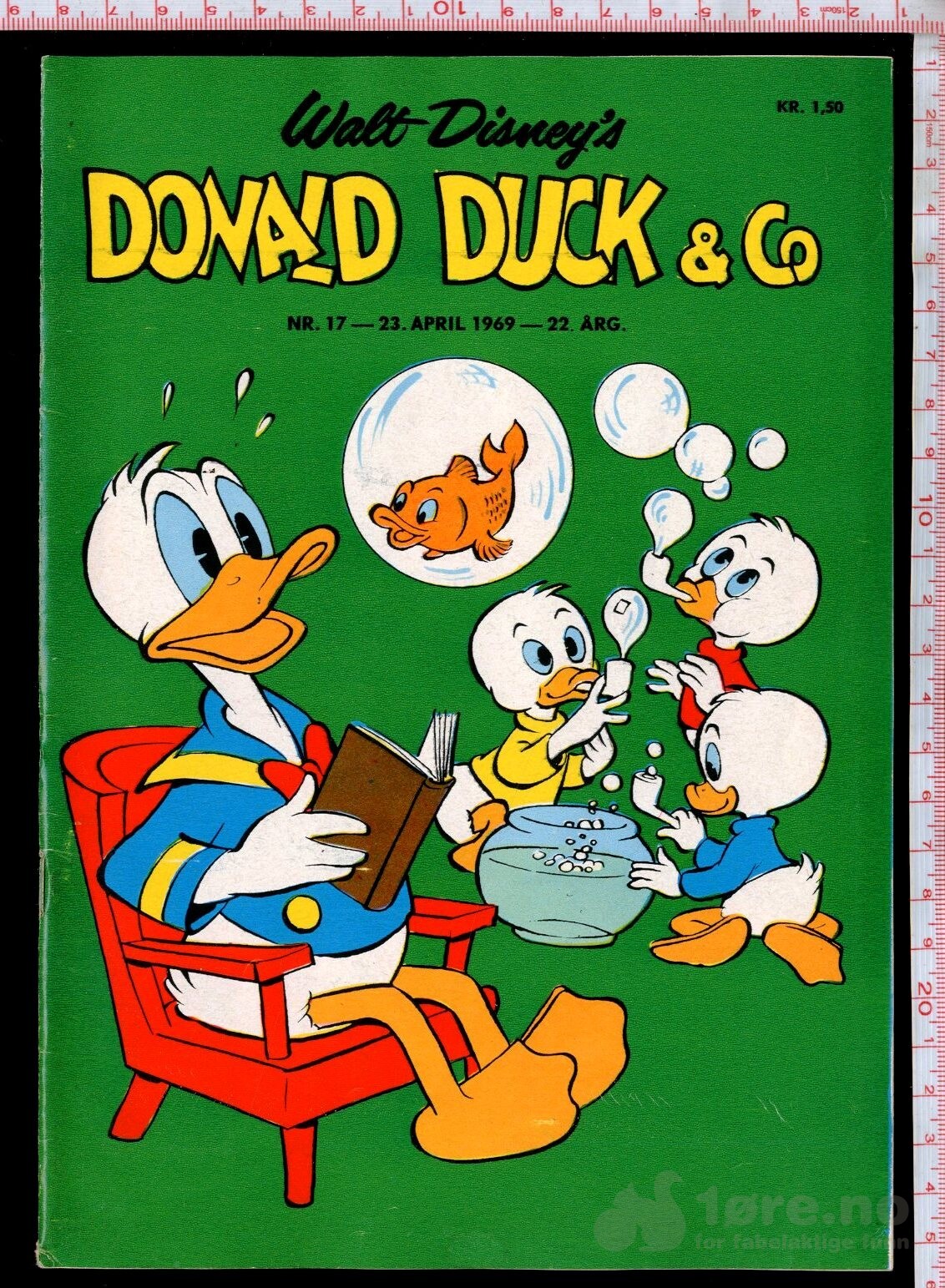 Donald Duck & co 1969 Nr.17 m/bilag