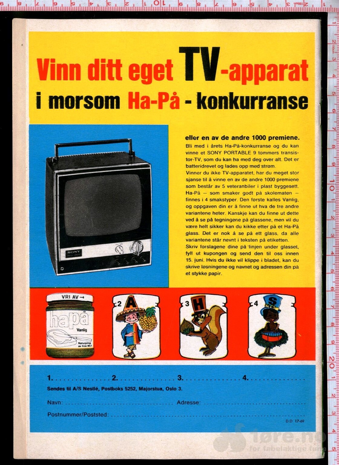 Donald Duck & co 1969 Nr.17 m/bilag, bilde 2