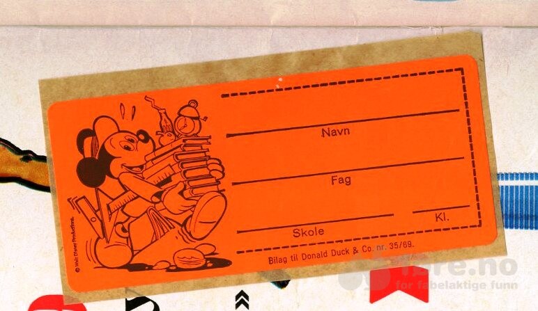 Donald Duck & co 1969 Nr.35 m/bilag, bilde 3