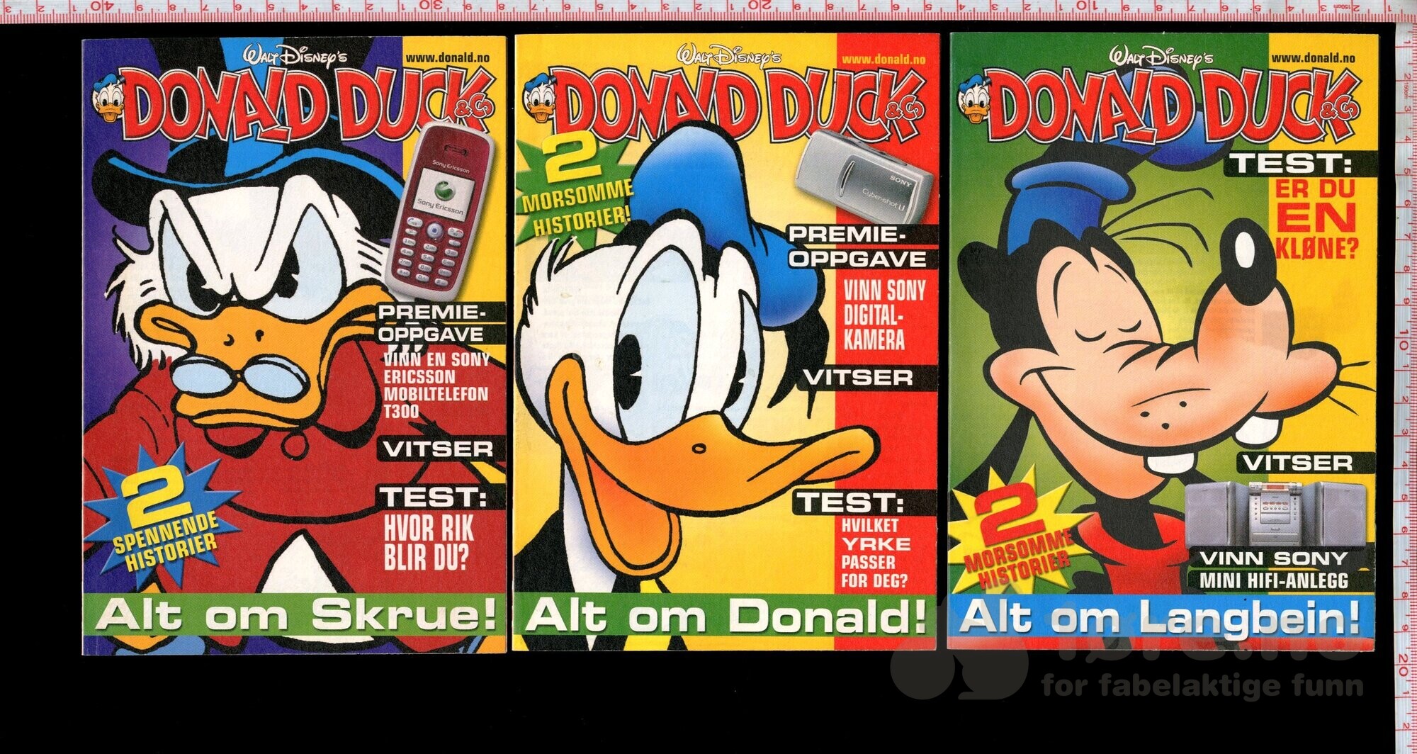 Donald Duck & co Kellogs Giveaway