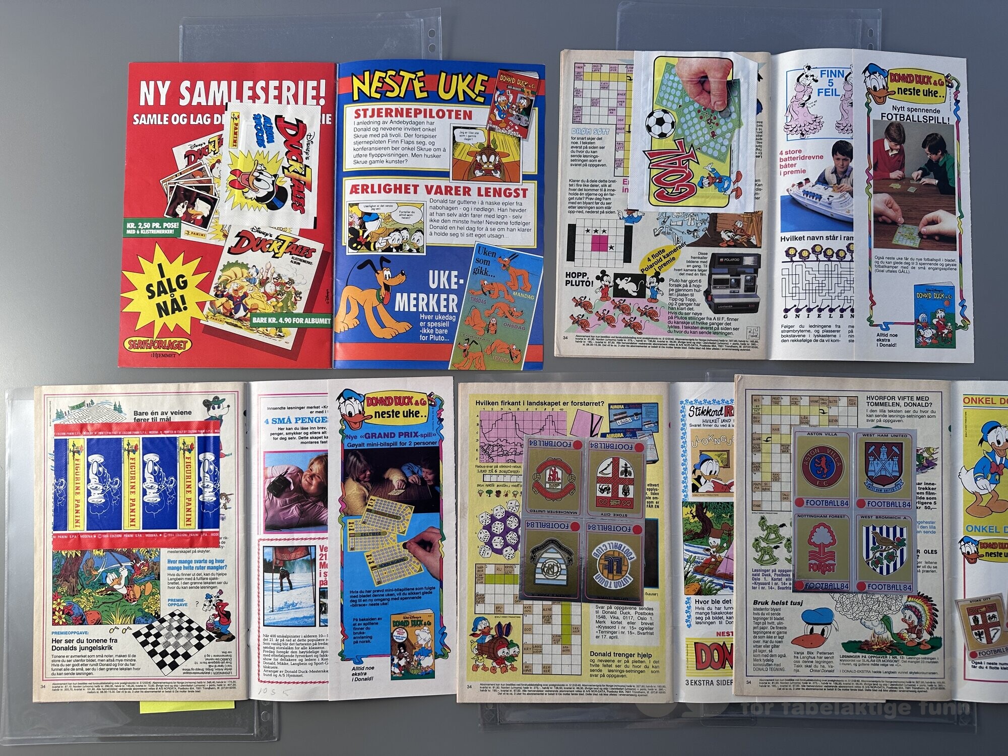 Donald Duck & Co med samlebilder/skrapespill, bilde 2