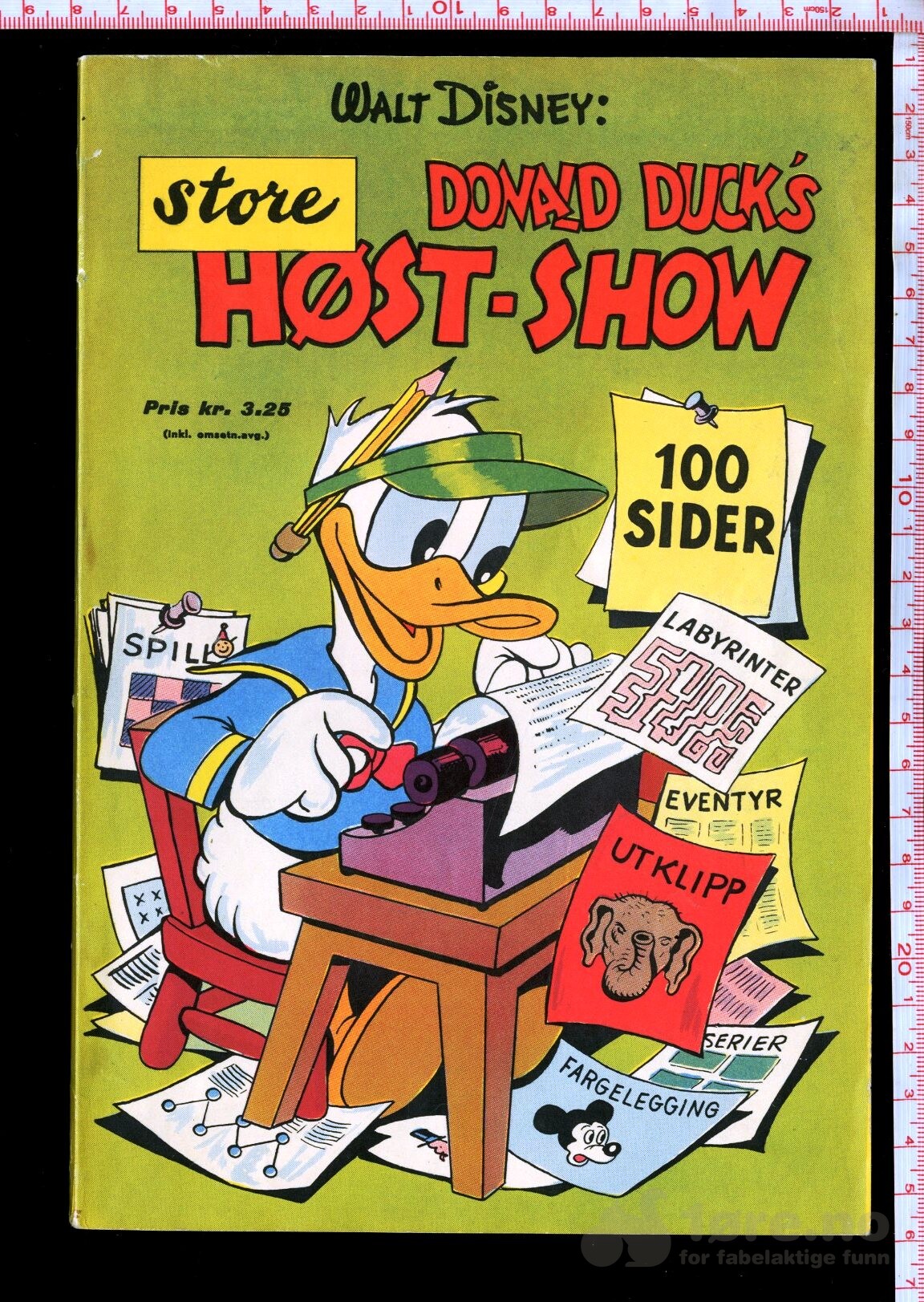 Donald Duck´s store høst show 1958