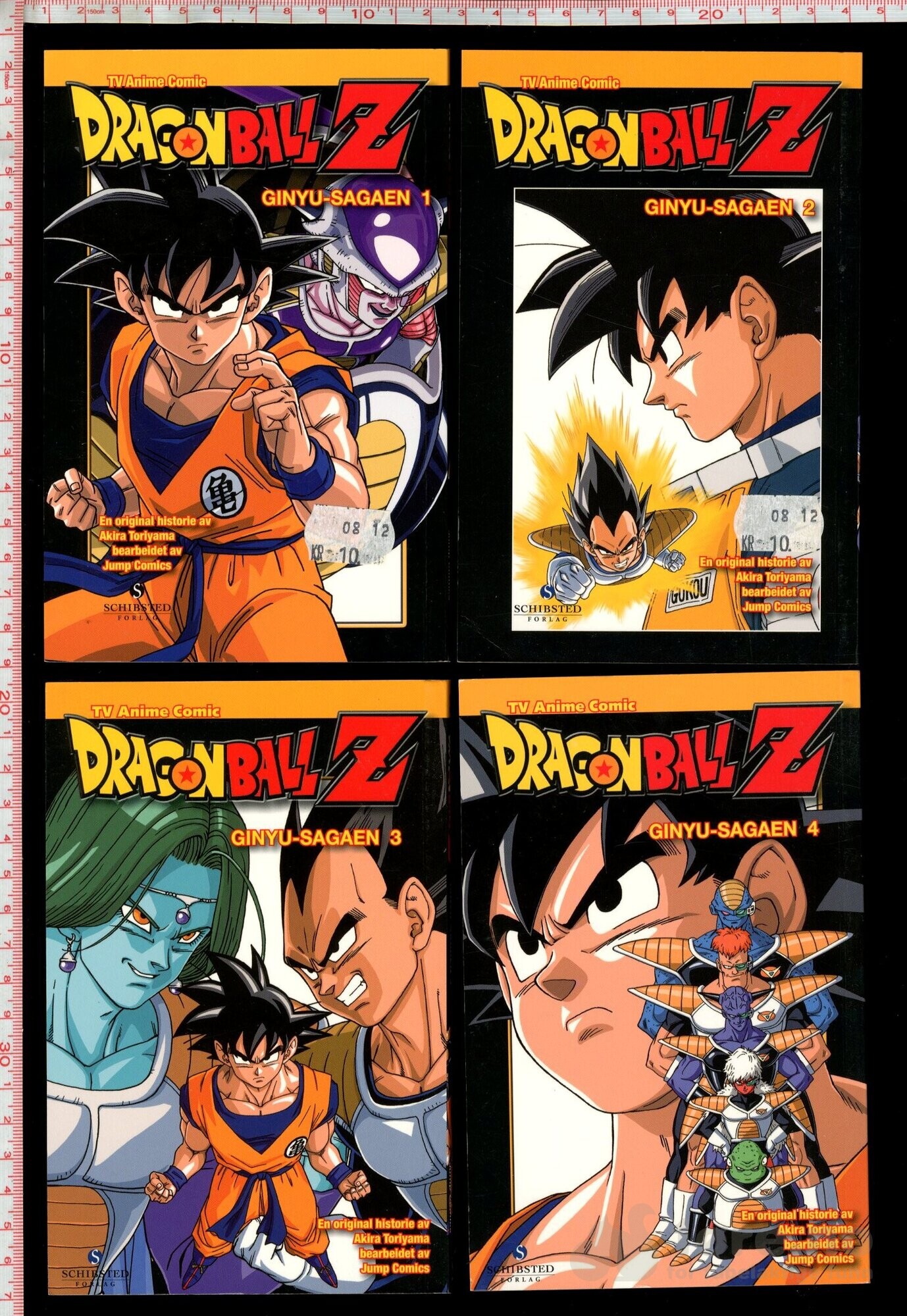 Dragon Ball Z: Ginyu-sagaen Nr.1-6