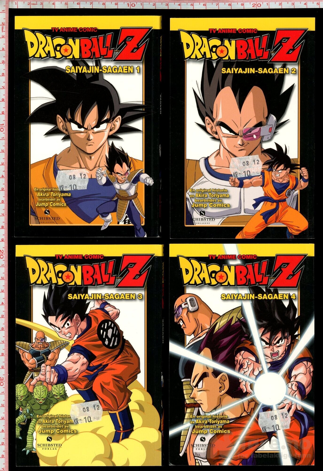 Dragon Ball Z: Saiyajin-sagaen Nr 1-5