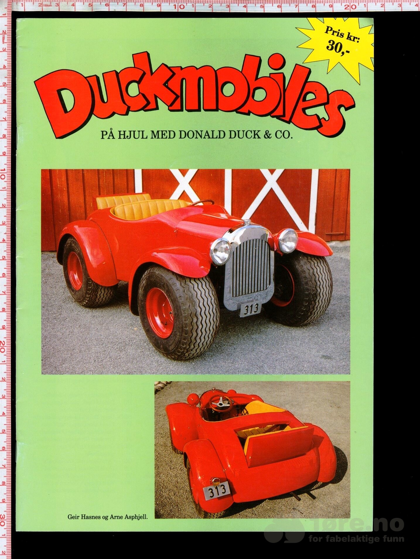 Duckmobiles på hjul med Donald Duck & co