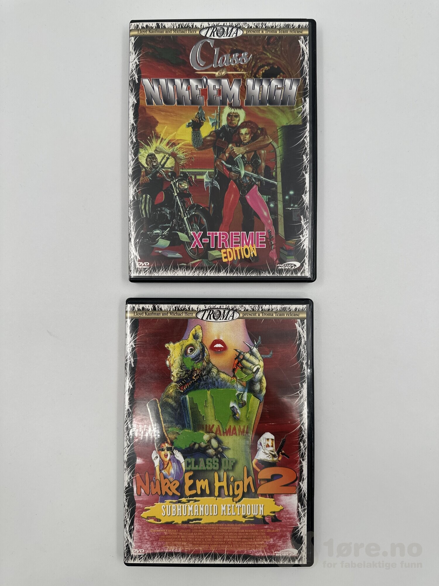 DVD - Class of Nuke’em high 1 & 2