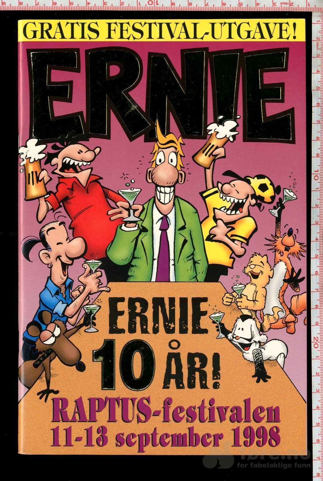 Ernie 10 år - Raptusutgave 1998