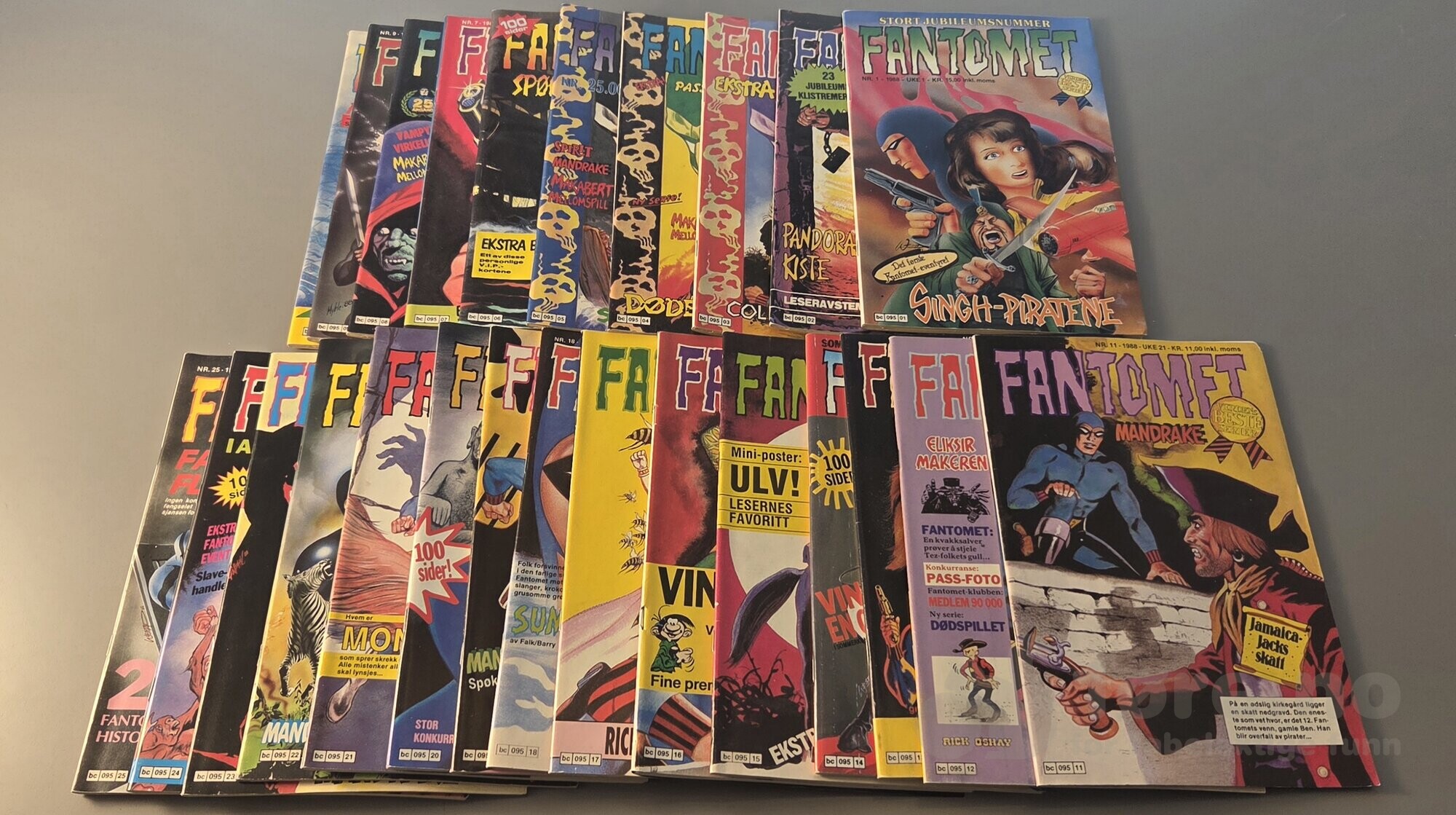 FANTOMET 1988 Nr.1-26