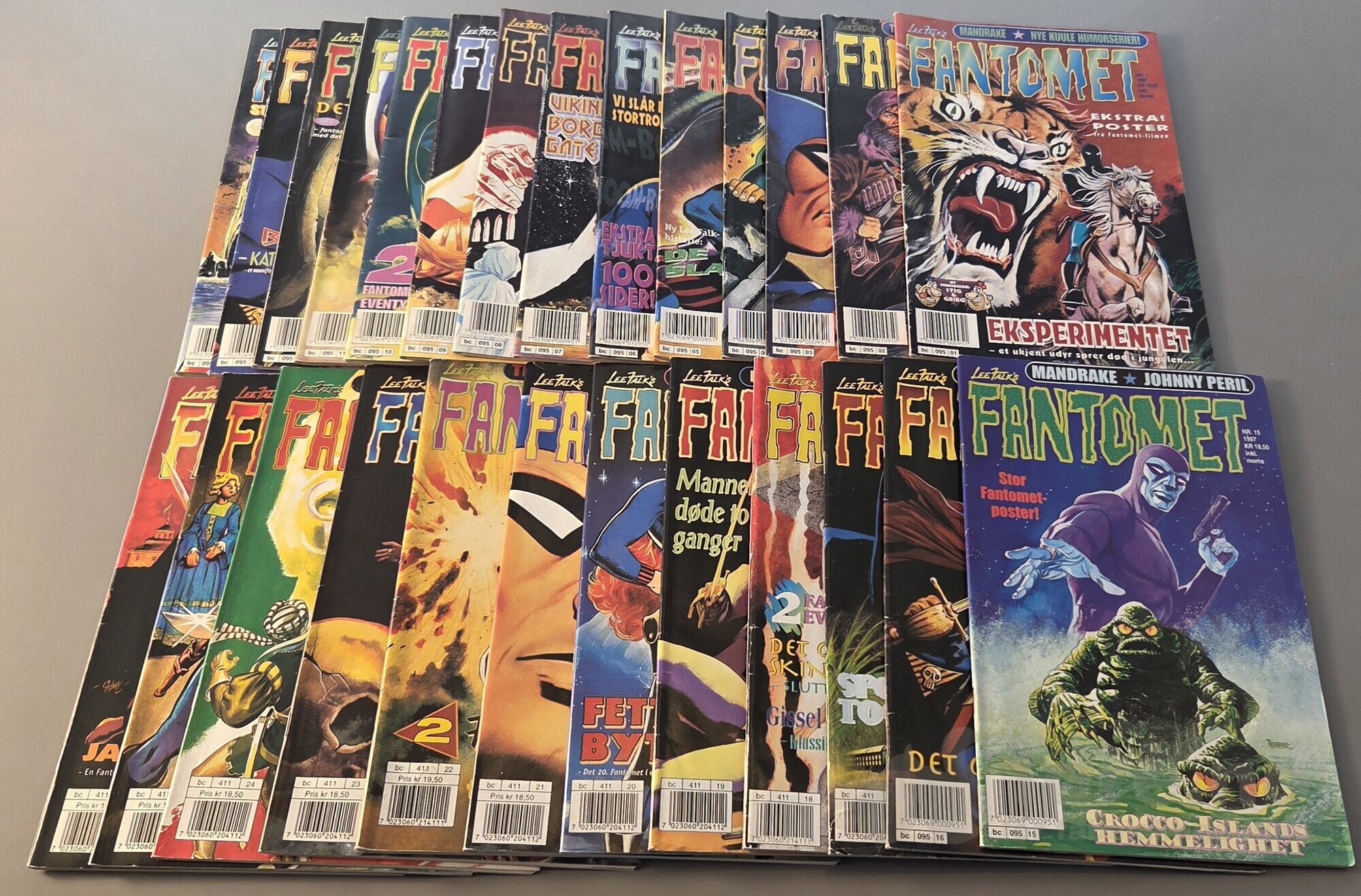 FANTOMET 1997 Nr.1-26