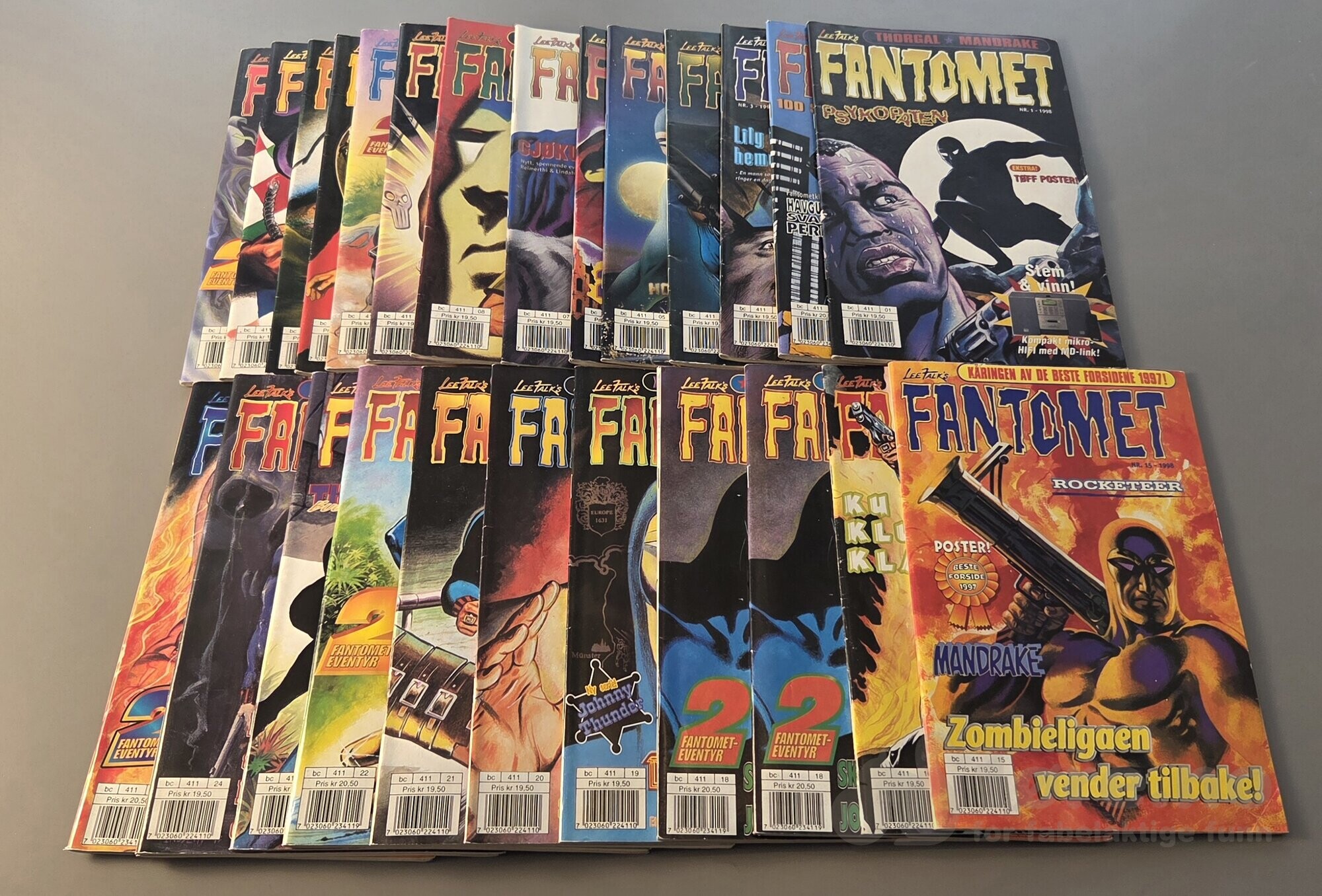 FANTOMET 1998 Nr.1-26