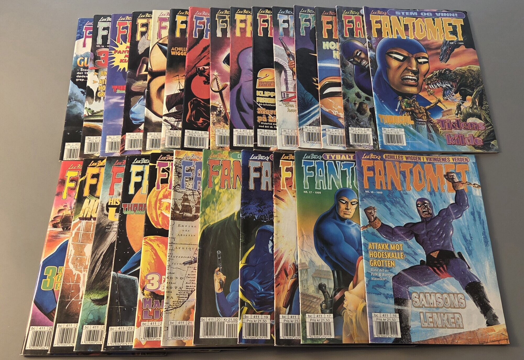 FANTOMET 1999 Nr.1-26