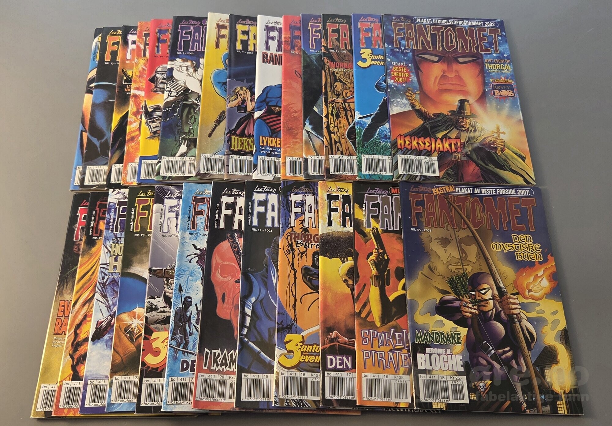 FANTOMET 2002 Nr.1-26