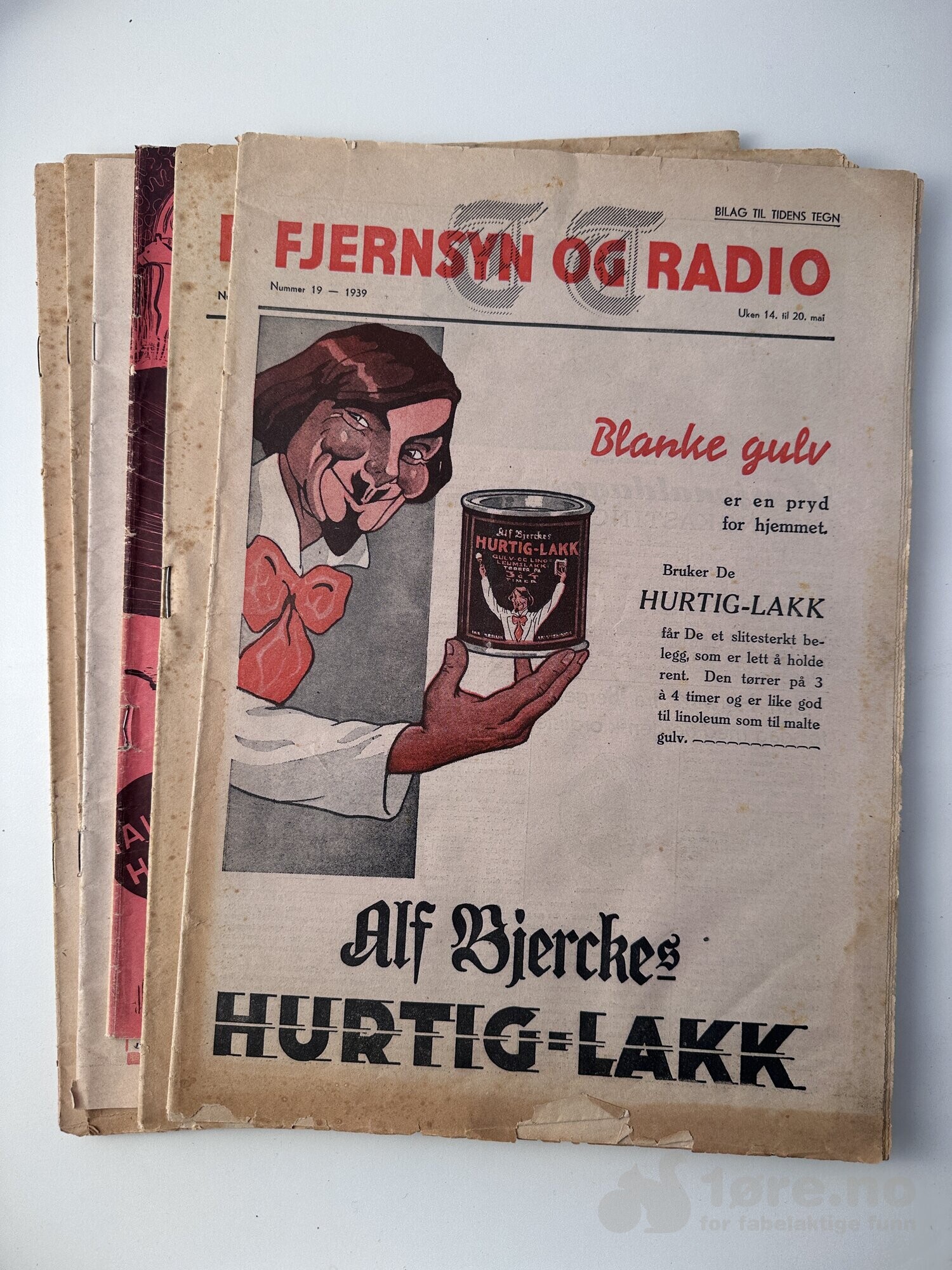 Fjernsyn og Radio / Hallo-Hallo / Radio Bladet 1939-40
