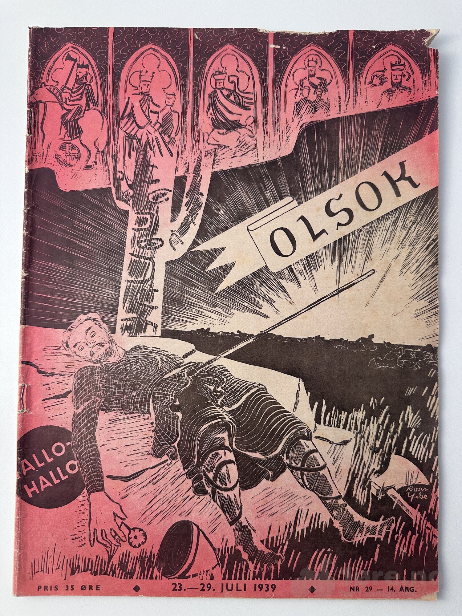 Fjernsyn og Radio / Hallo-Hallo / Radio Bladet 1939-40, bilde 2