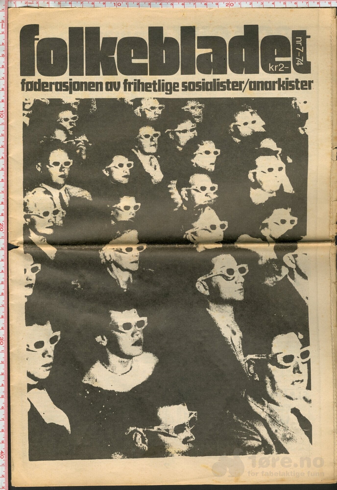 Folkebladet 1974 nr 2 og 7