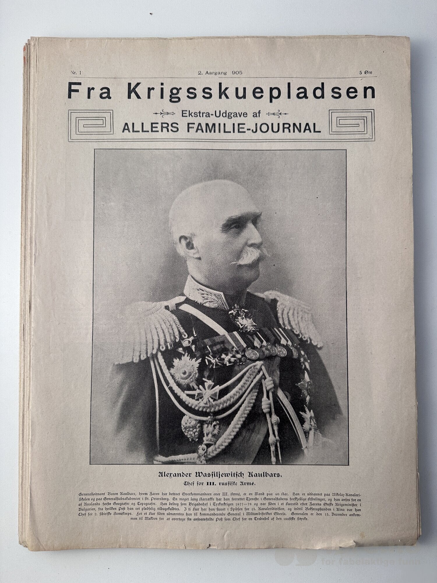 Fra Krigsskuepladsen 1905