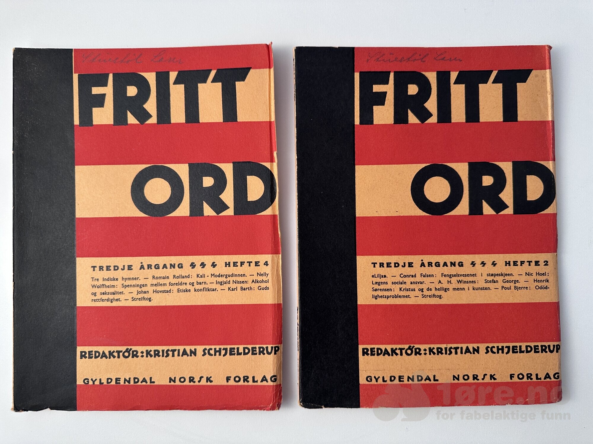 Fritt Ord og Ragnarok