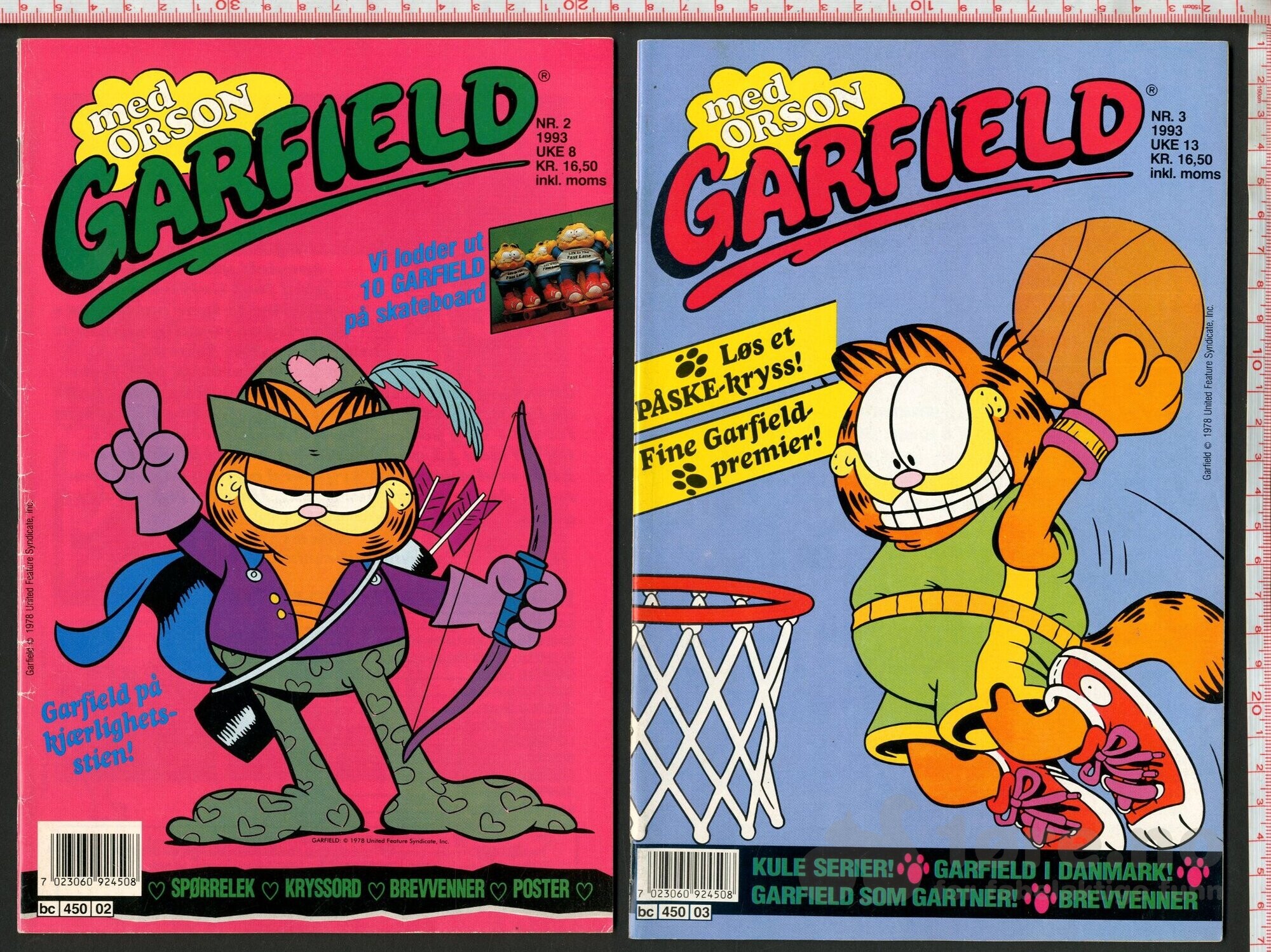 Garfield med Orson 1992 - 1994, bilde 6