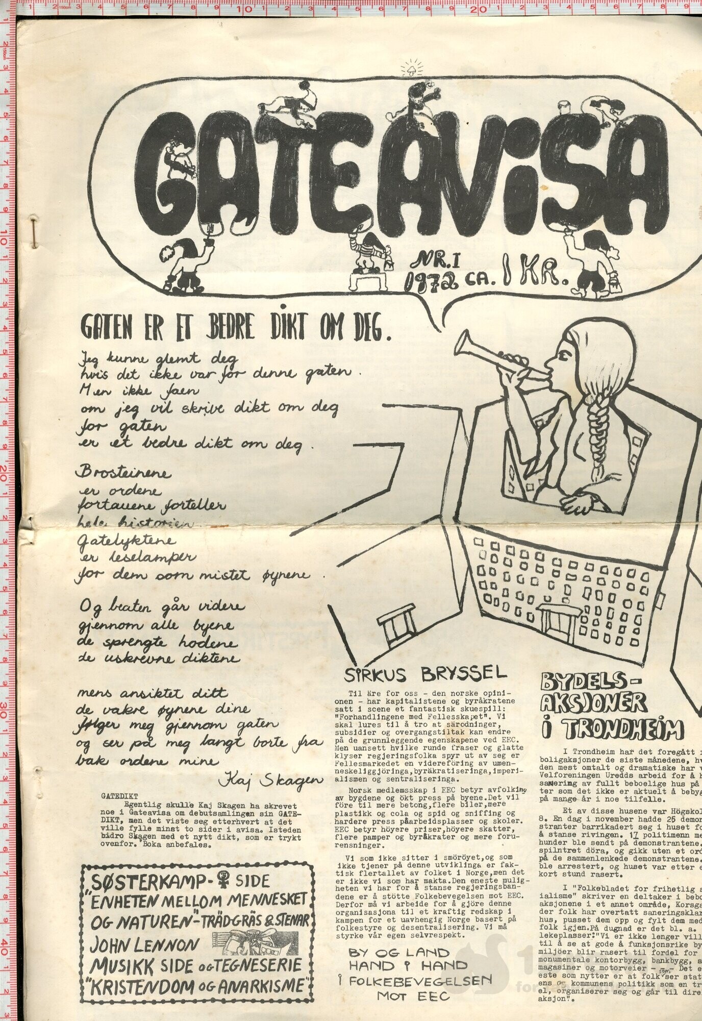 Gateavisa 1972 nr 1