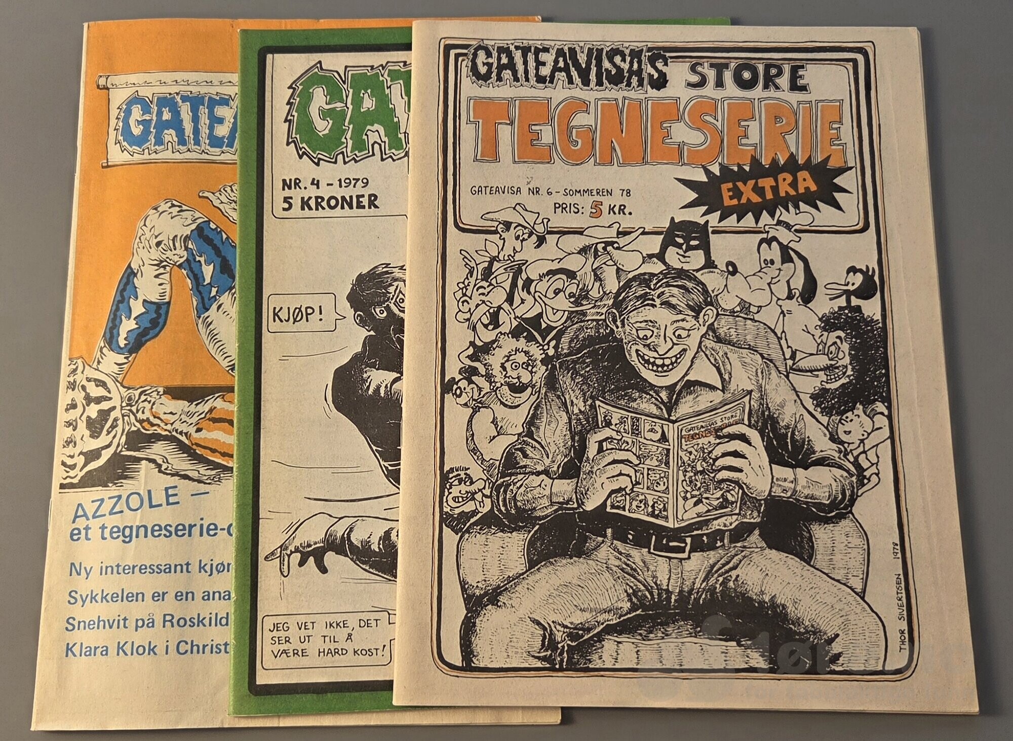 GATEAVISA Tegneserie Ekstra 1979-1980