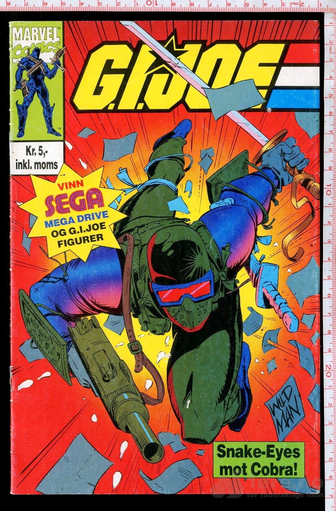 G.I.JOE m/vedlegg