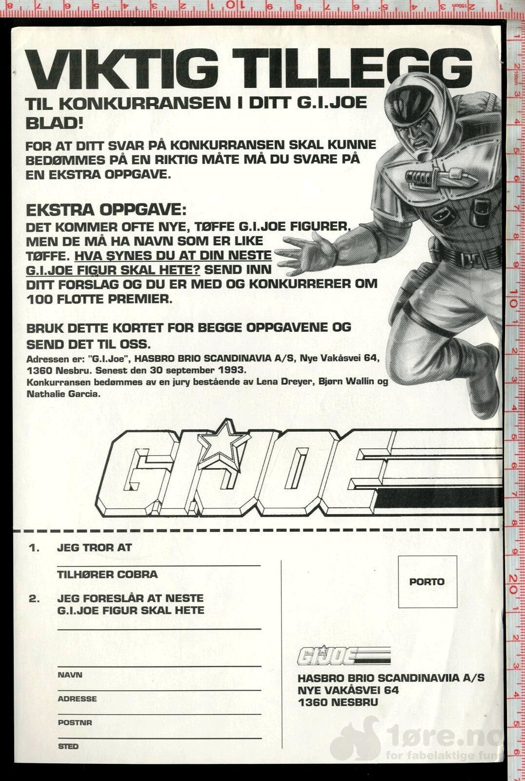 G.I.JOE m/vedlegg, bilde 3