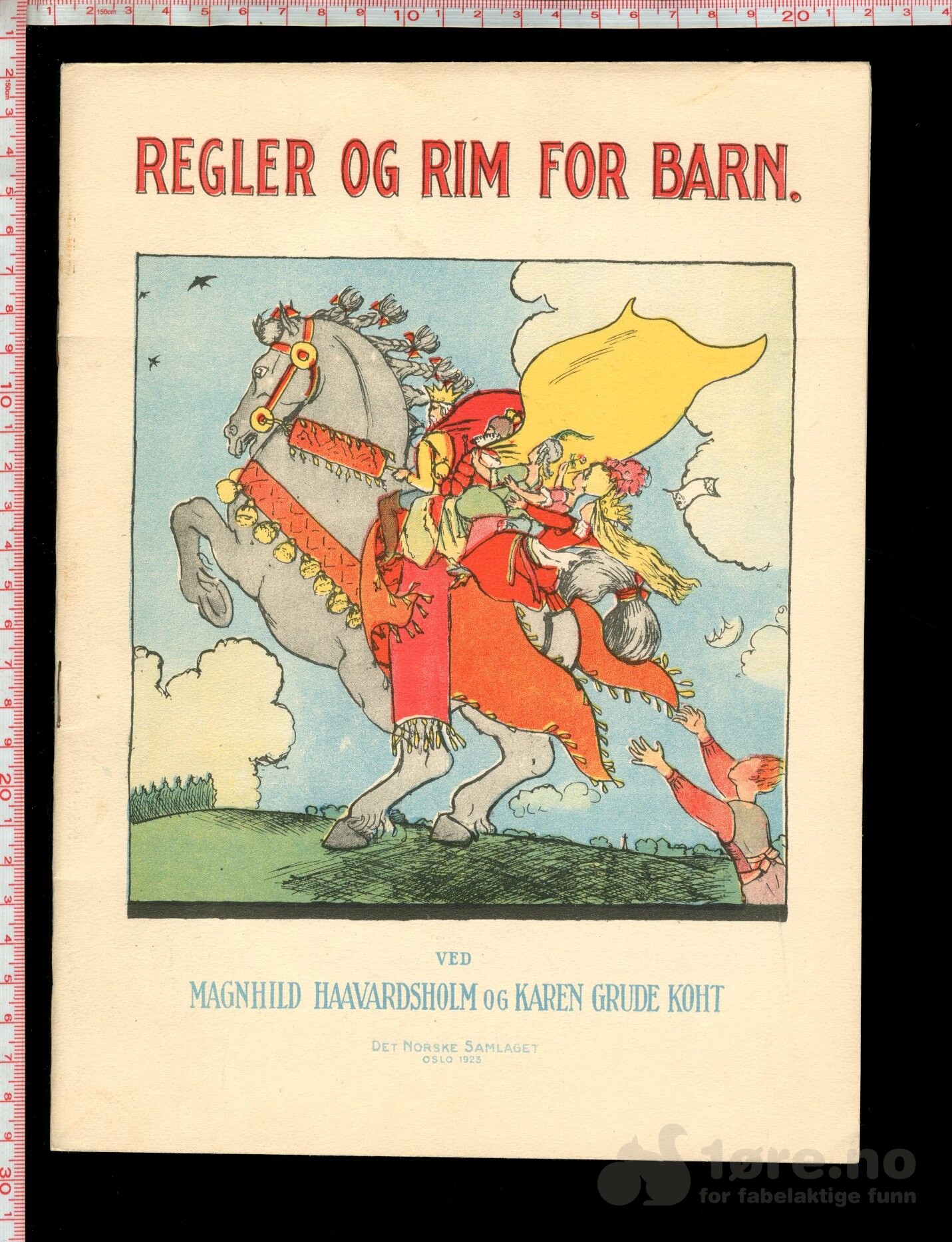 Haavardsholm, Magnhild & Koht, Karen Grude - Regler og rim for barn 1923