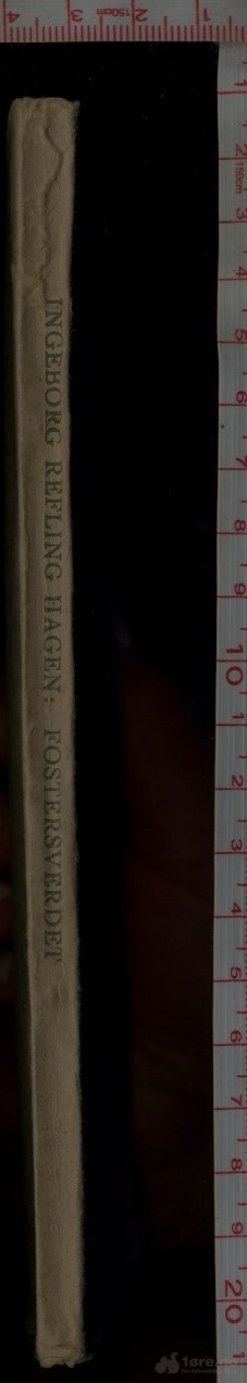 Hagen, Ingeborg Refling - Fostersverdet (1928), bilde 3