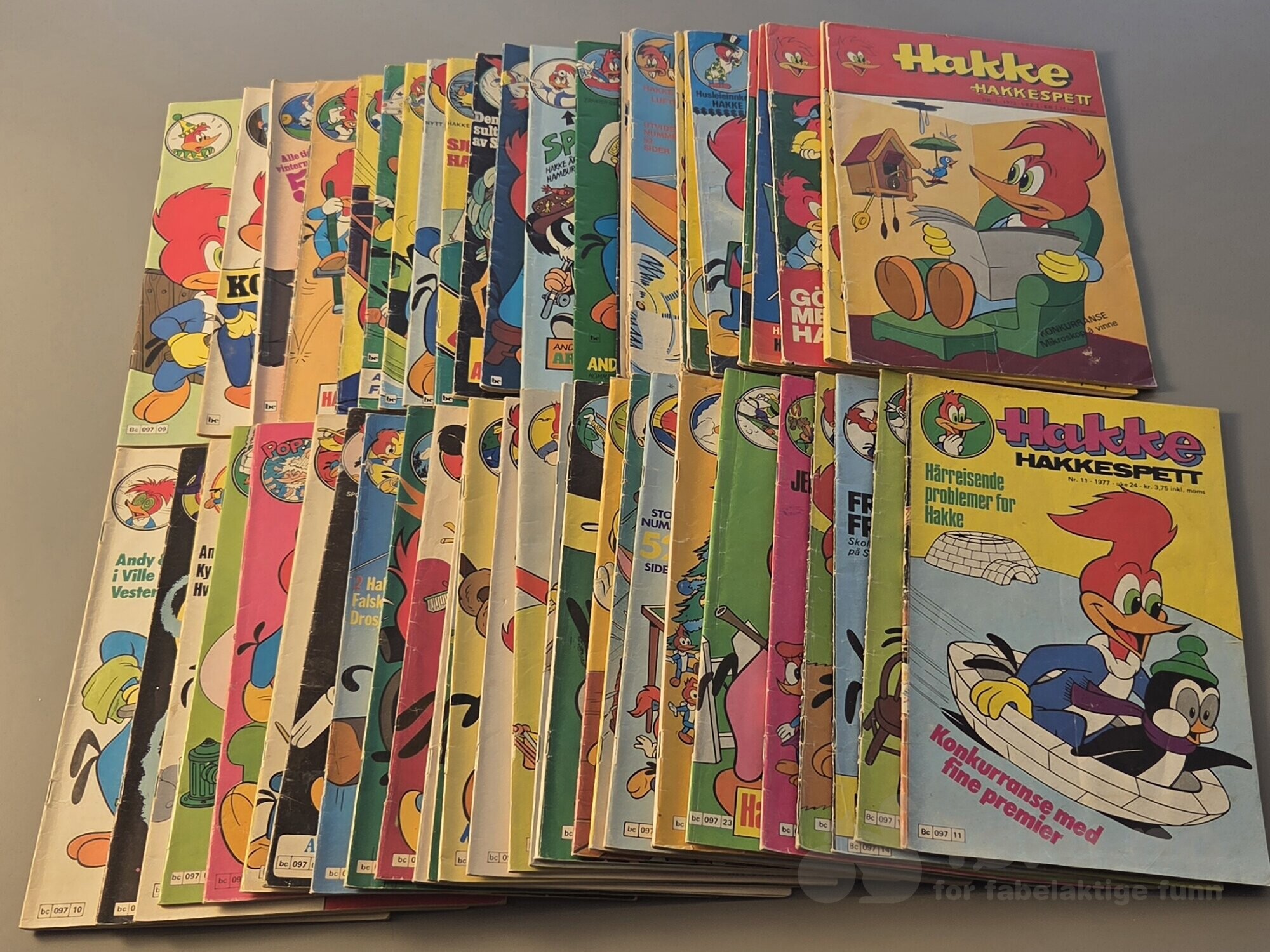 Hakke hakkespett 1972-1979