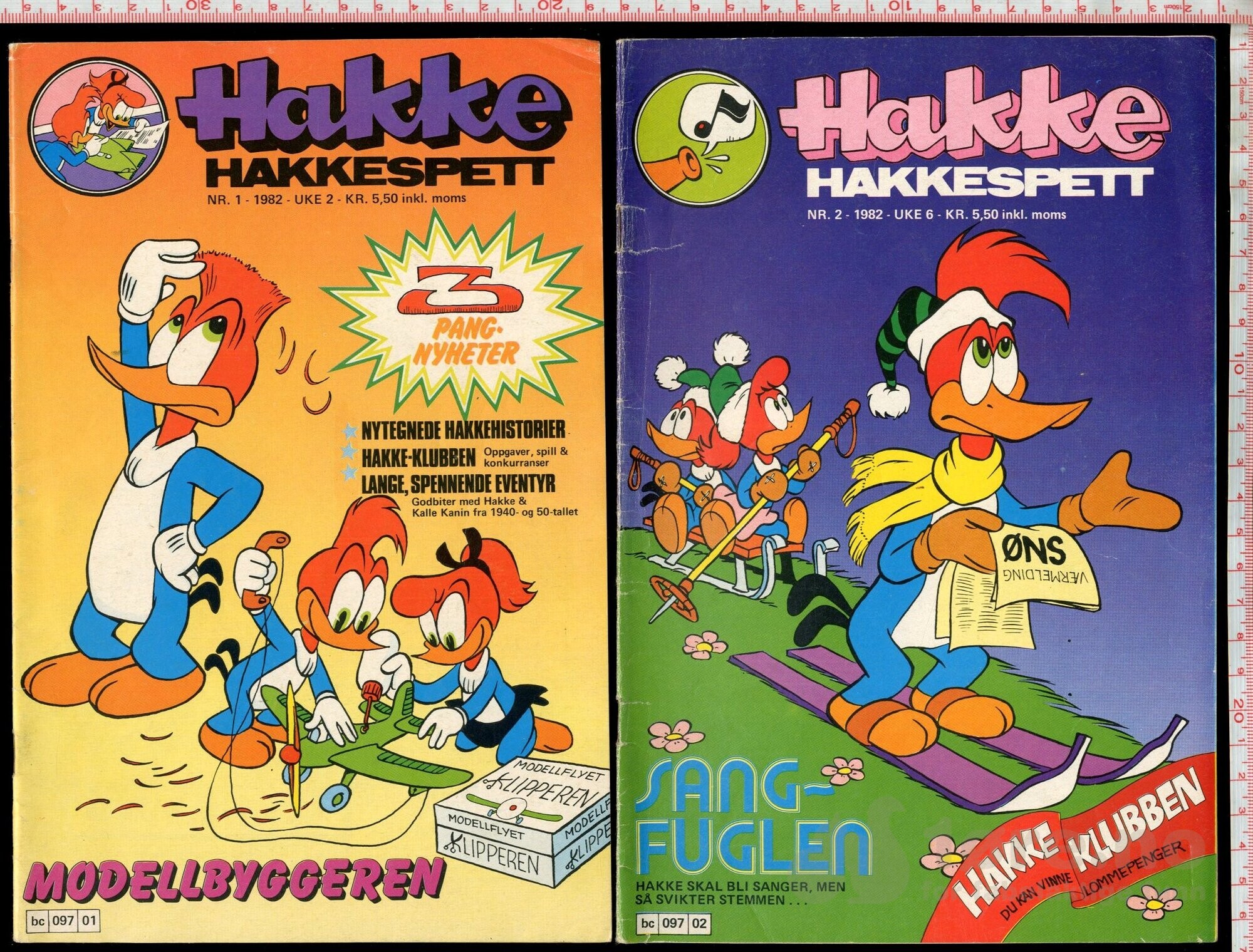 Hakke Hakkespett 1982-1983 m/variant 4/82