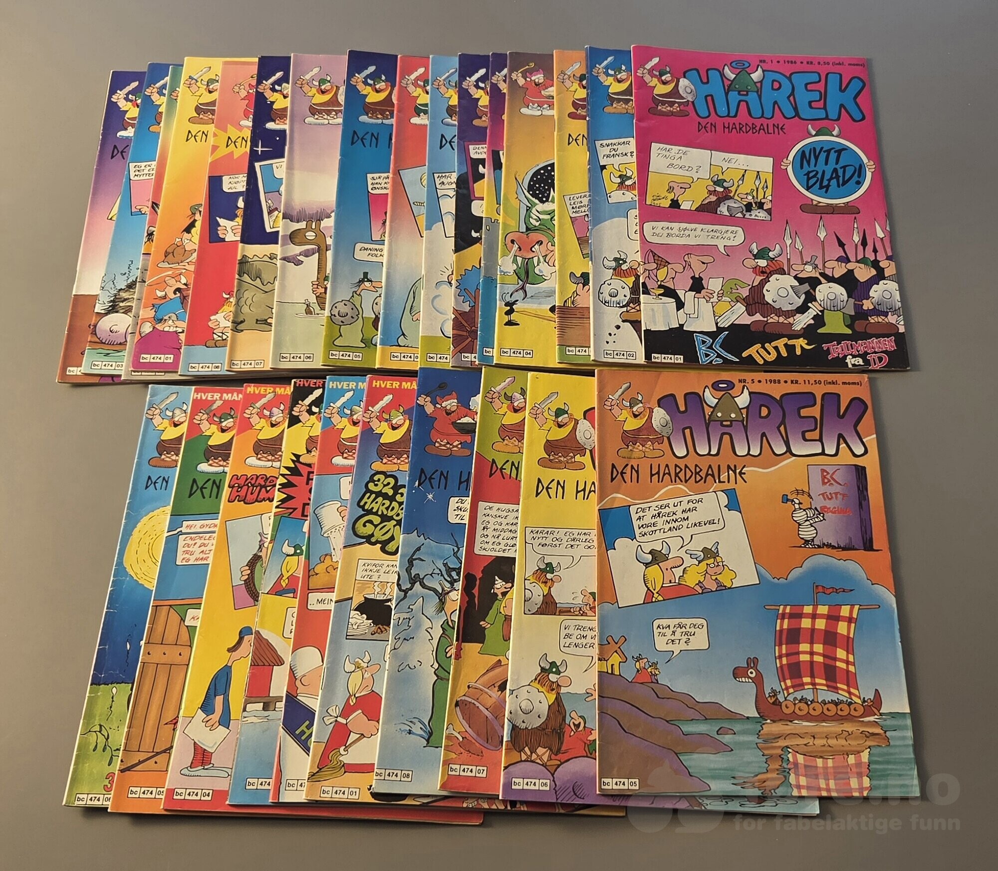 Hårek 1986-1989