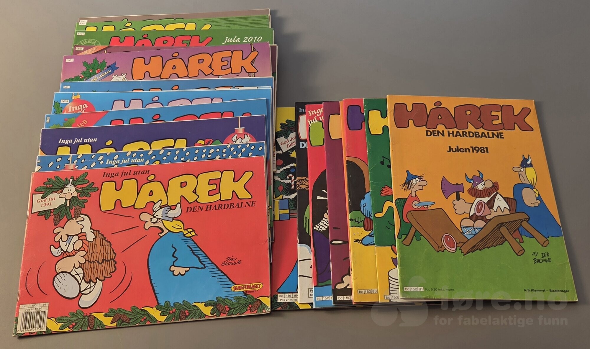 Hårek julehefte 1981-2017