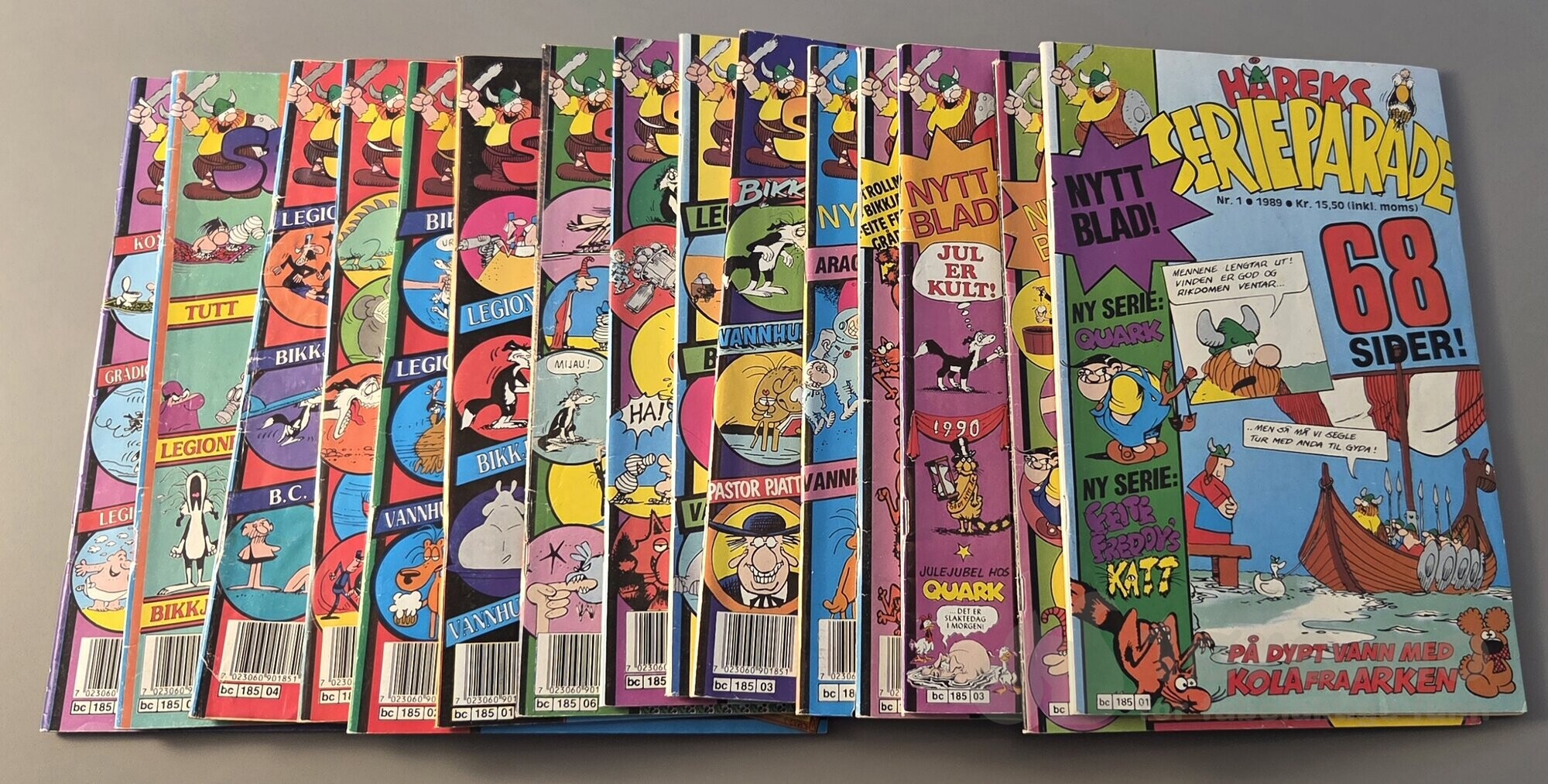 Håreks Serieparade 1989-1991