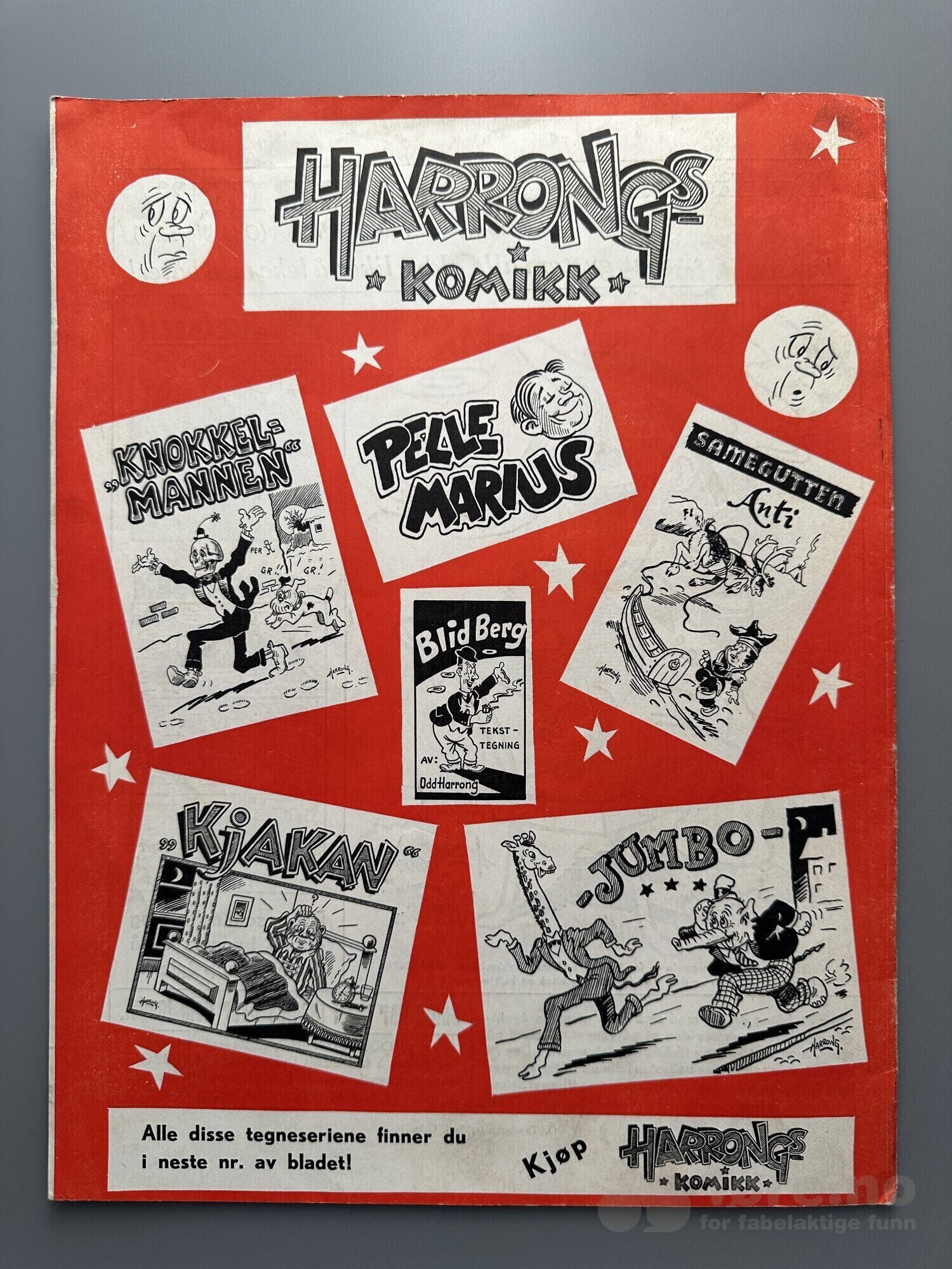 Harrongs Komikk 1952 nr 1, bilde 2