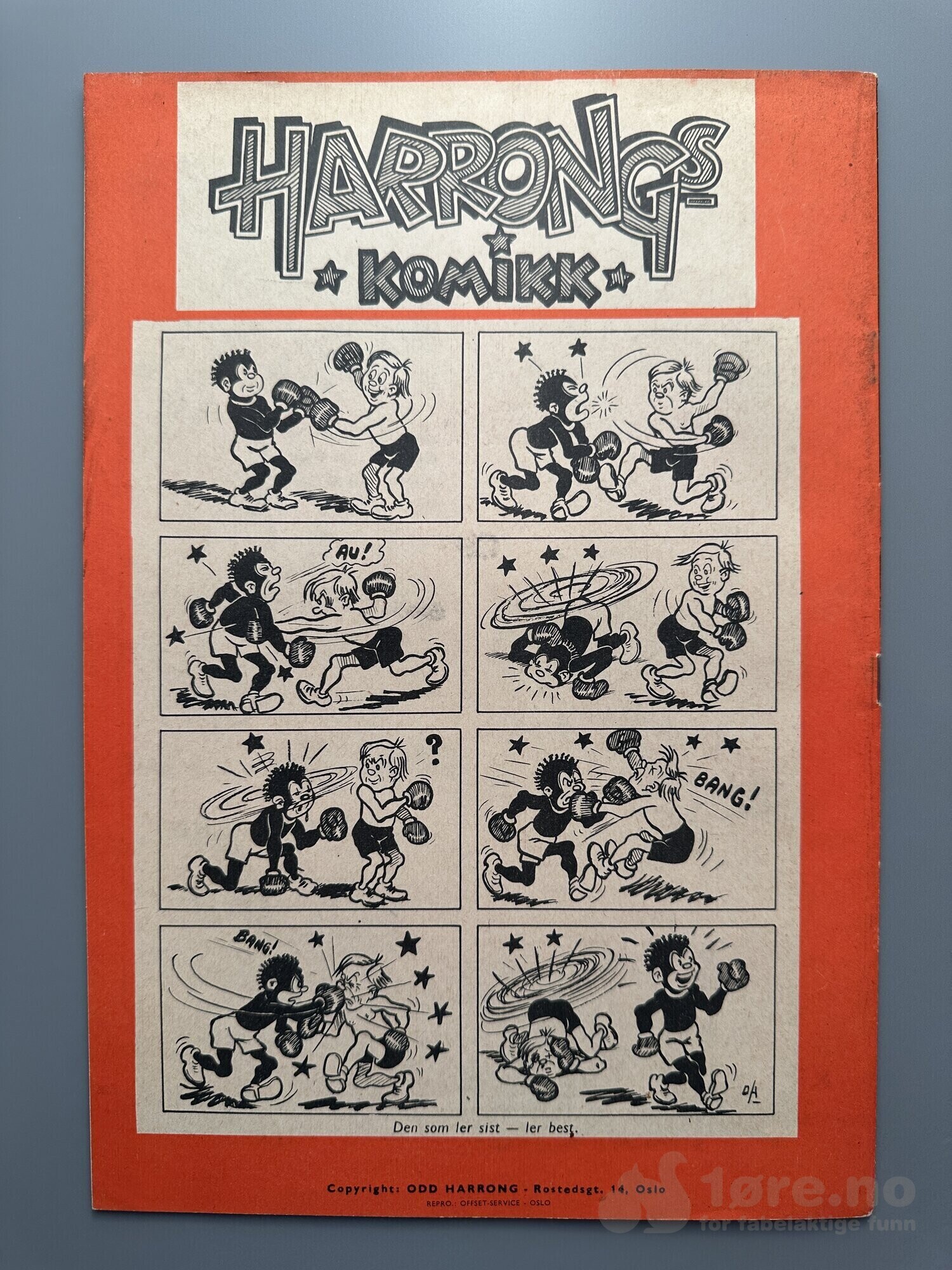 Harrongs Komikk 1952 nr 2, bilde 2