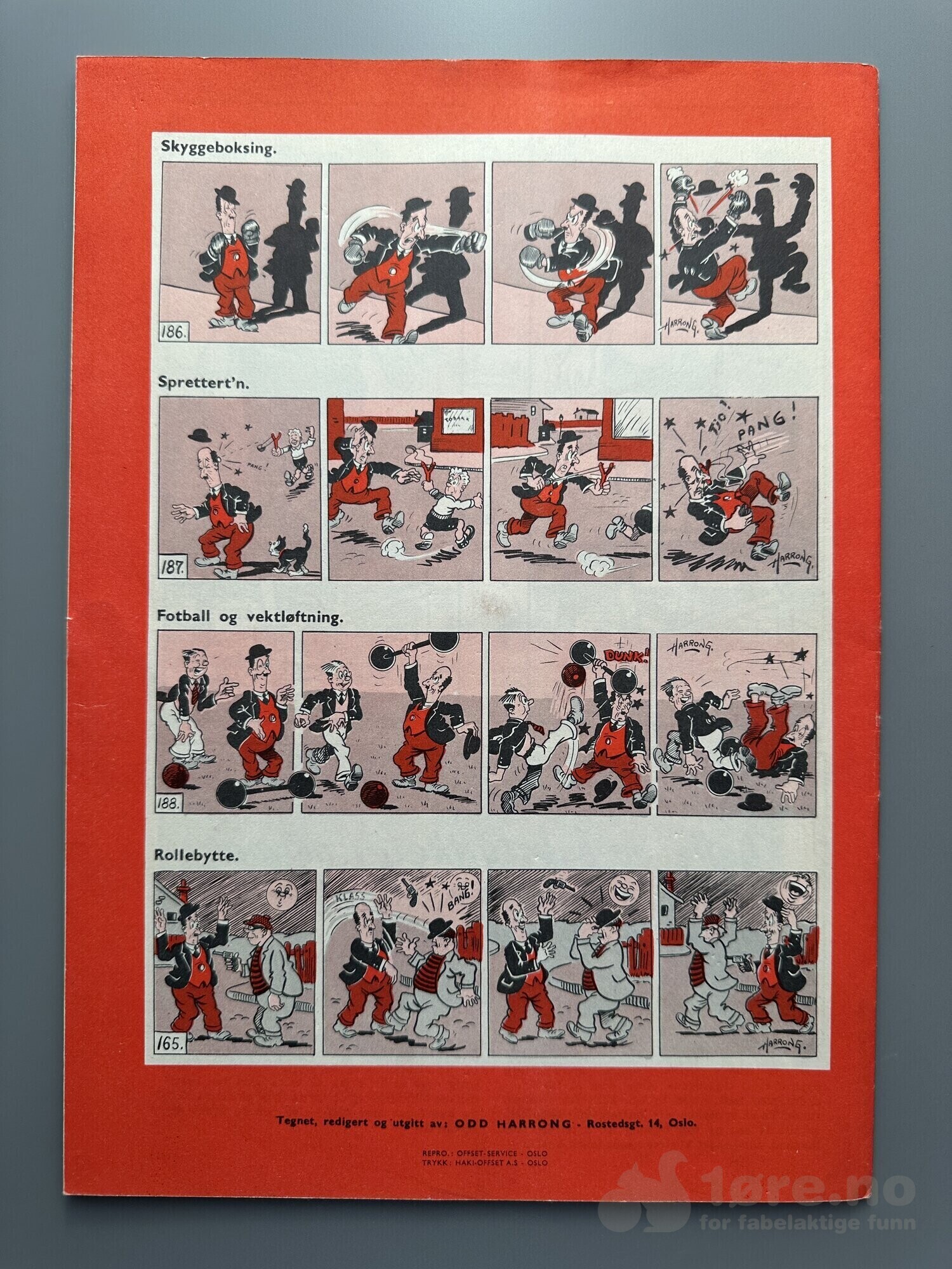 Harrongs Komikk 1953 nr 1, bilde 2