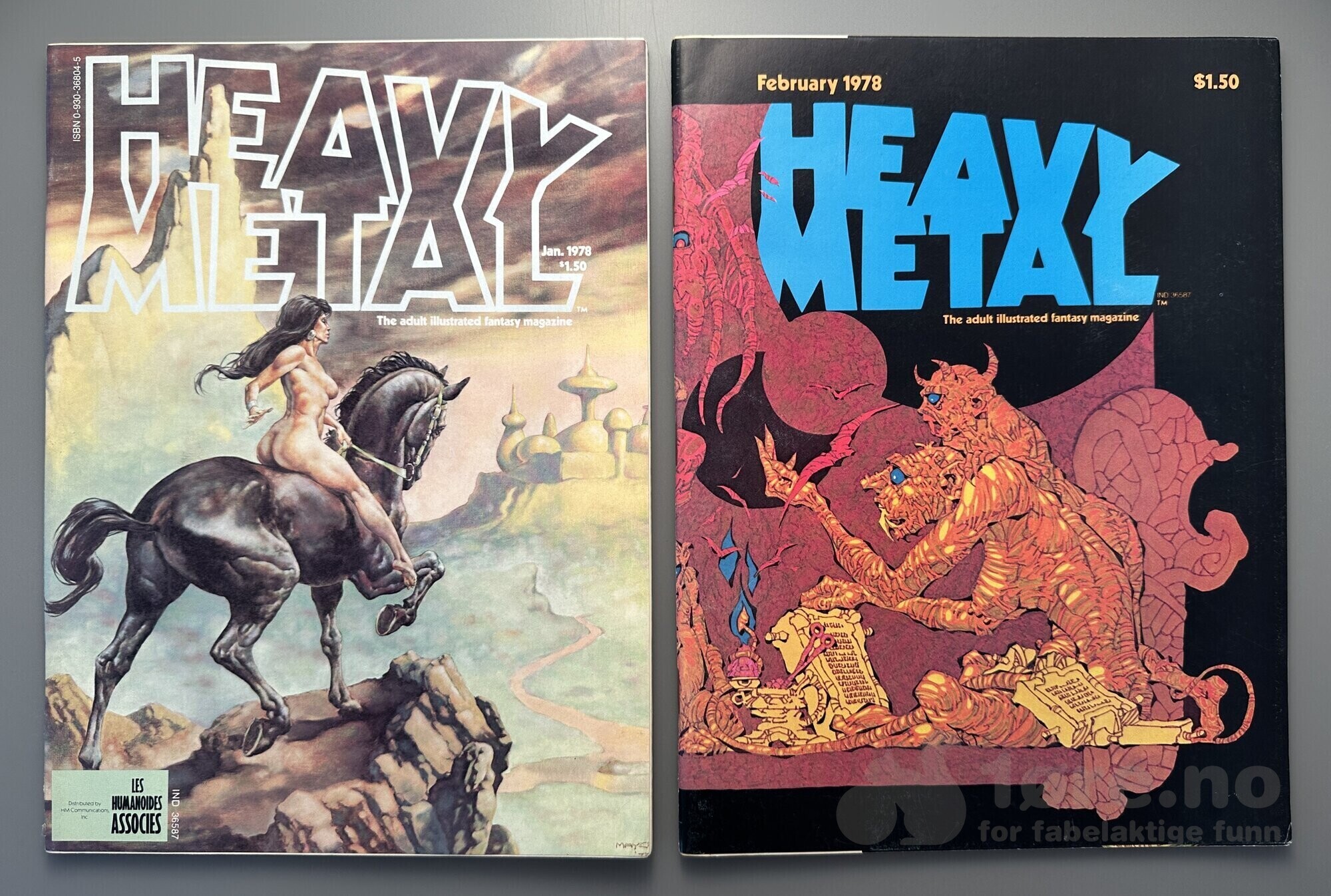 Heavy Metal 1978 komplett nr 1-12