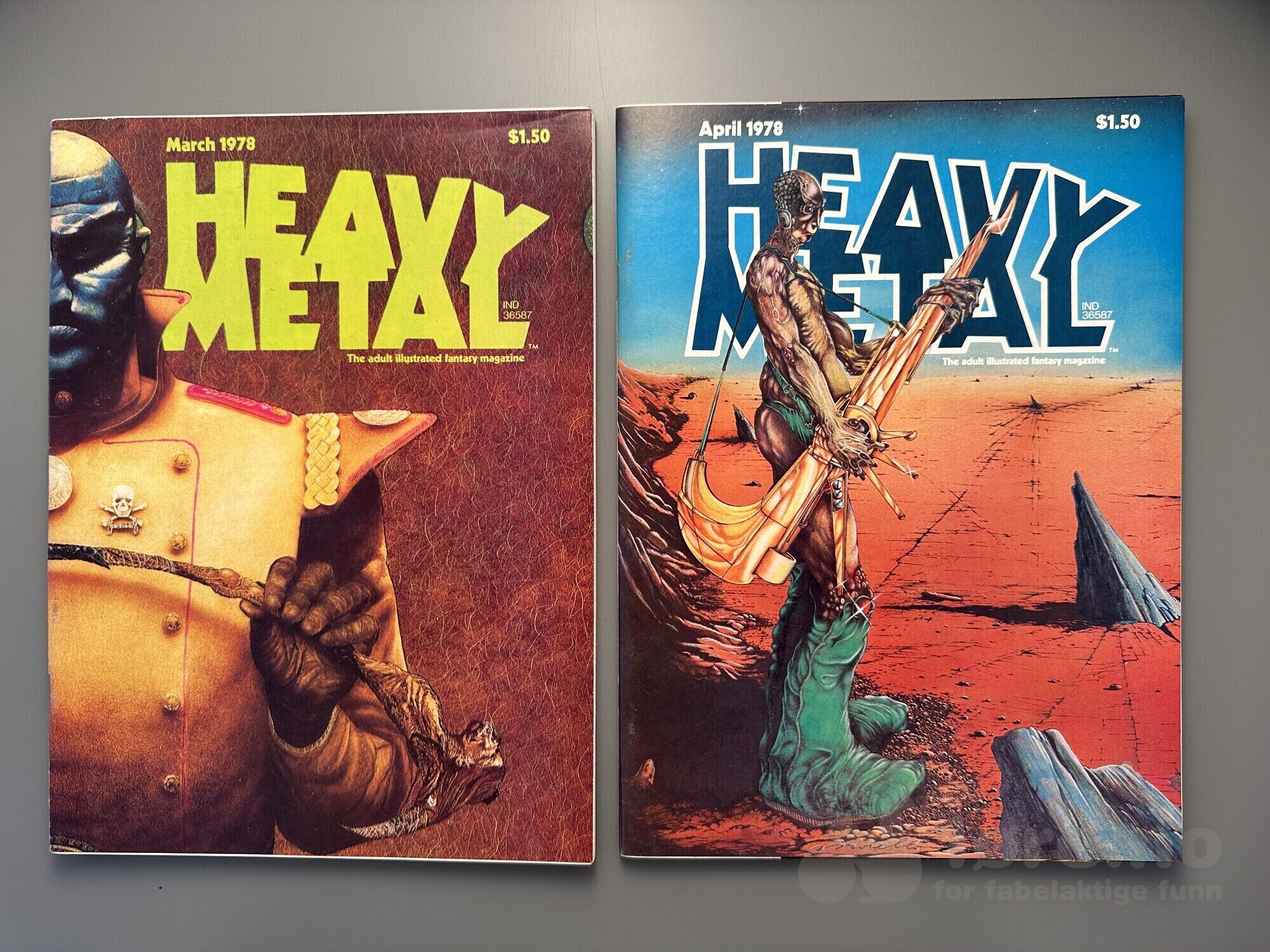 Heavy Metal 1978 komplett nr 1-12, bilde 2