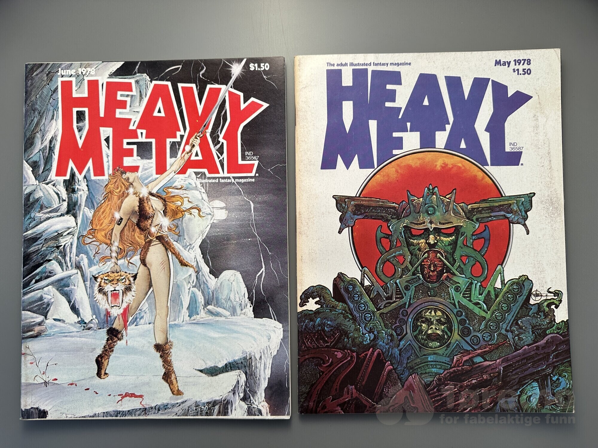 Heavy Metal 1978 komplett nr 1-12, bilde 3