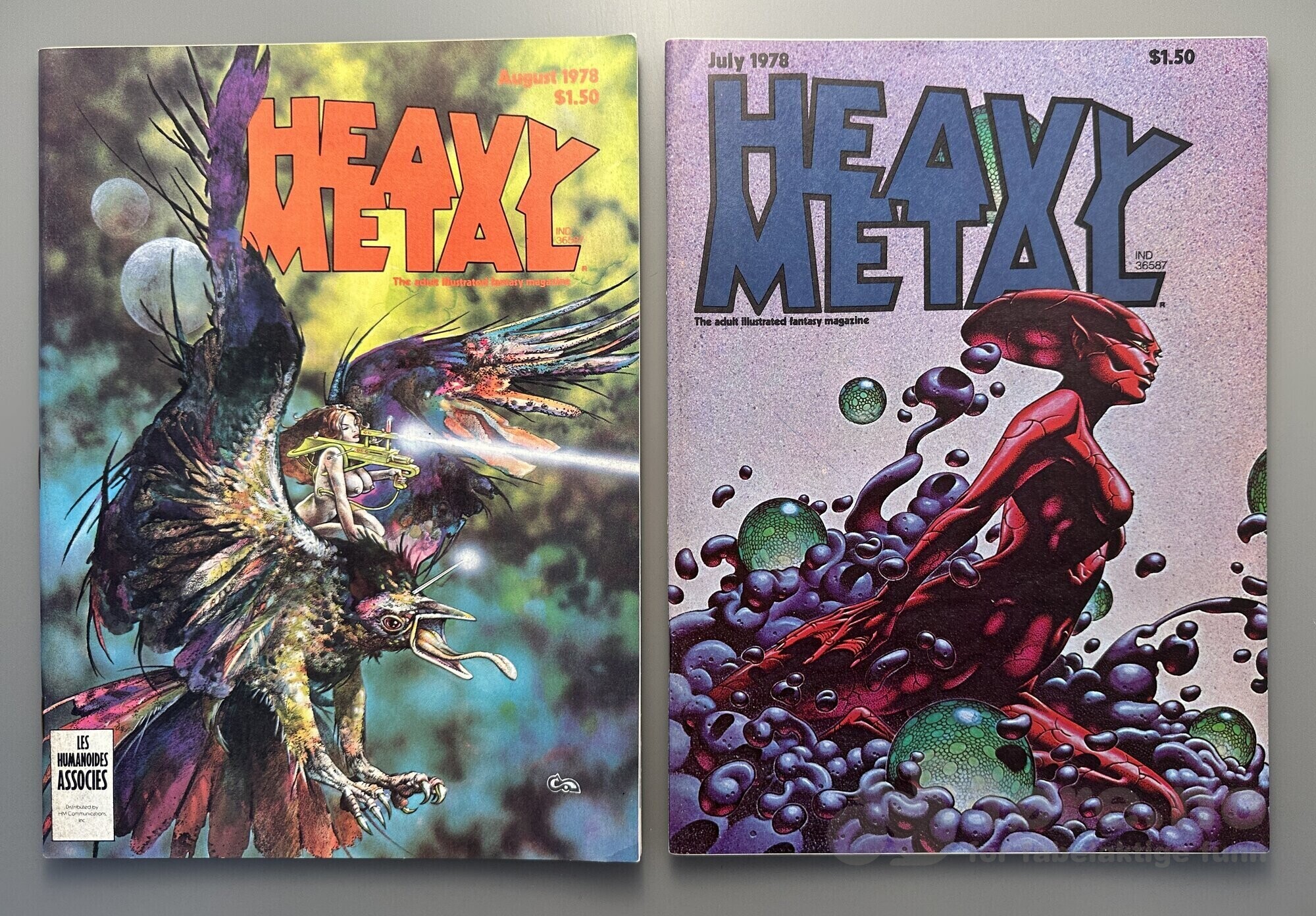 Heavy Metal 1978 komplett nr 1-12, bilde 4