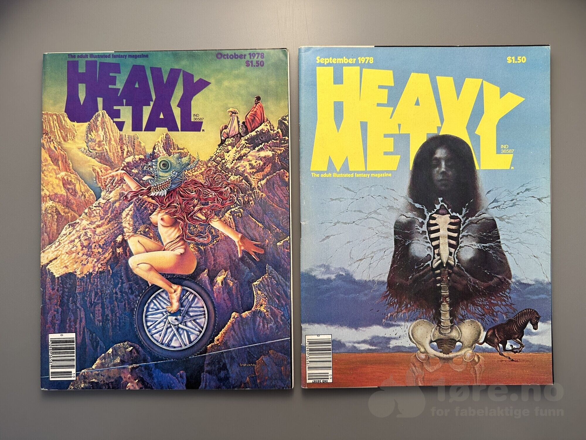 Heavy Metal 1978 komplett nr 1-12, bilde 5