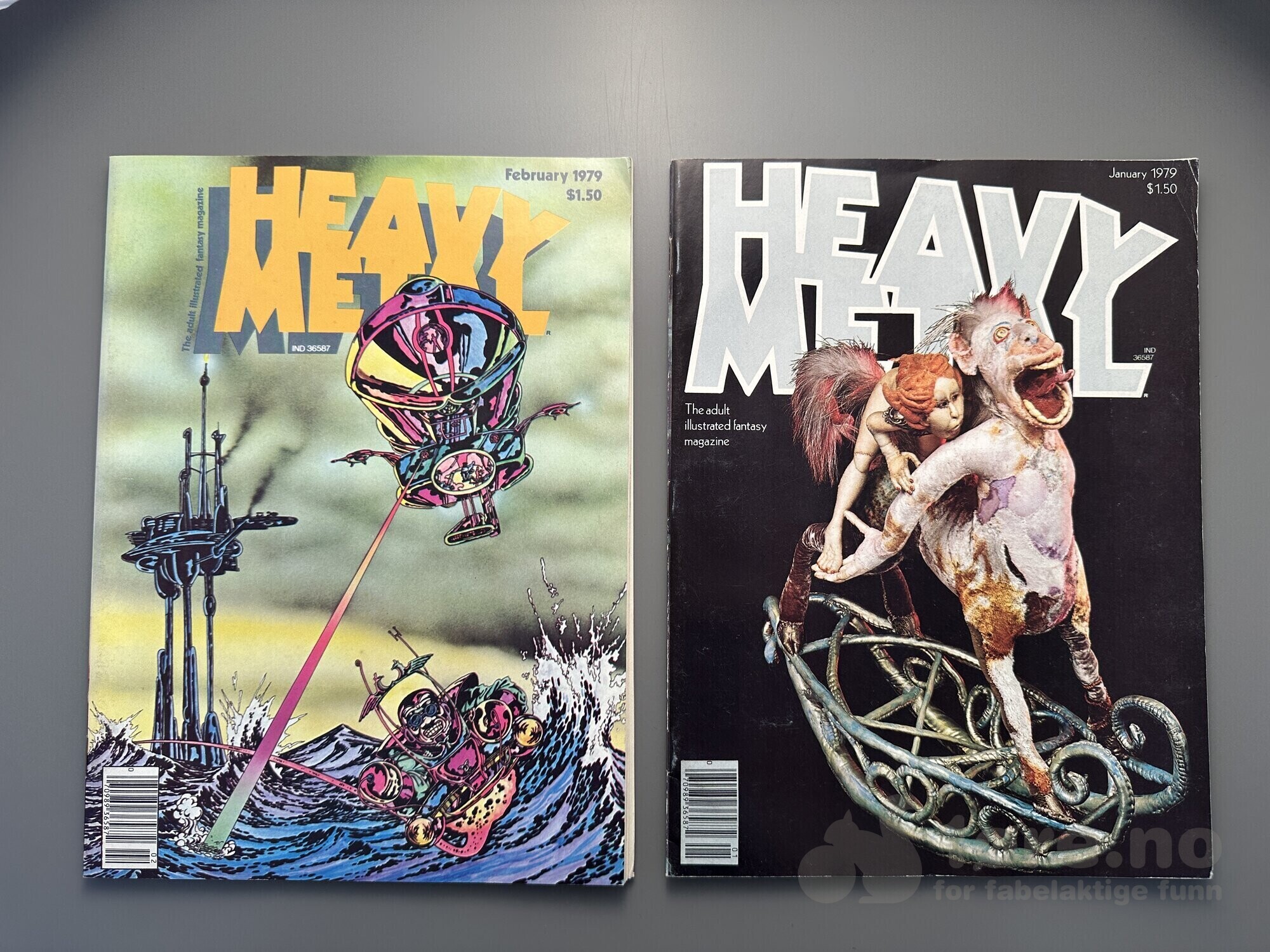 Heavy Metal 1979 komplett nr 1-12