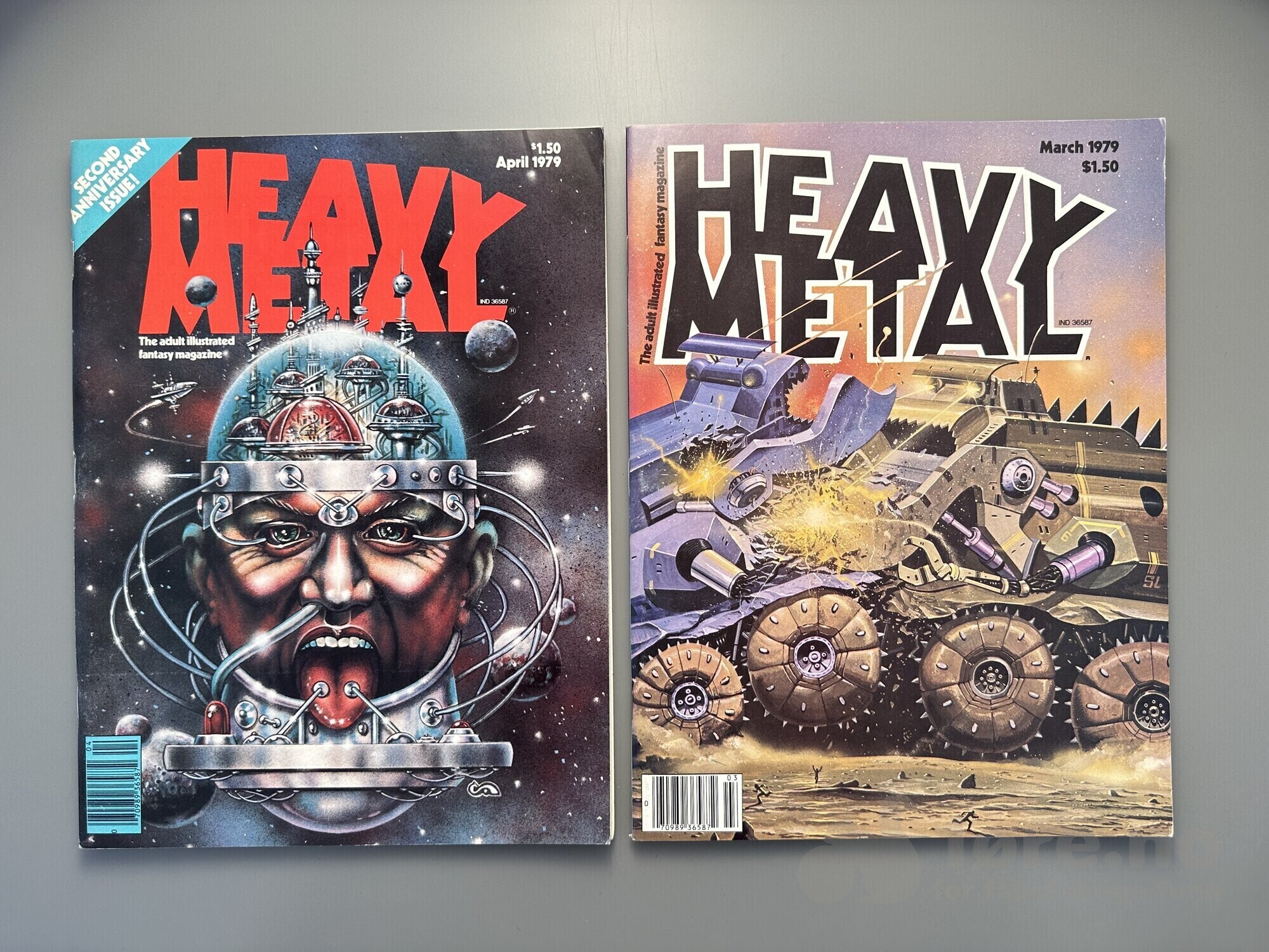 Heavy Metal 1979 komplett nr 1-12, bilde 2