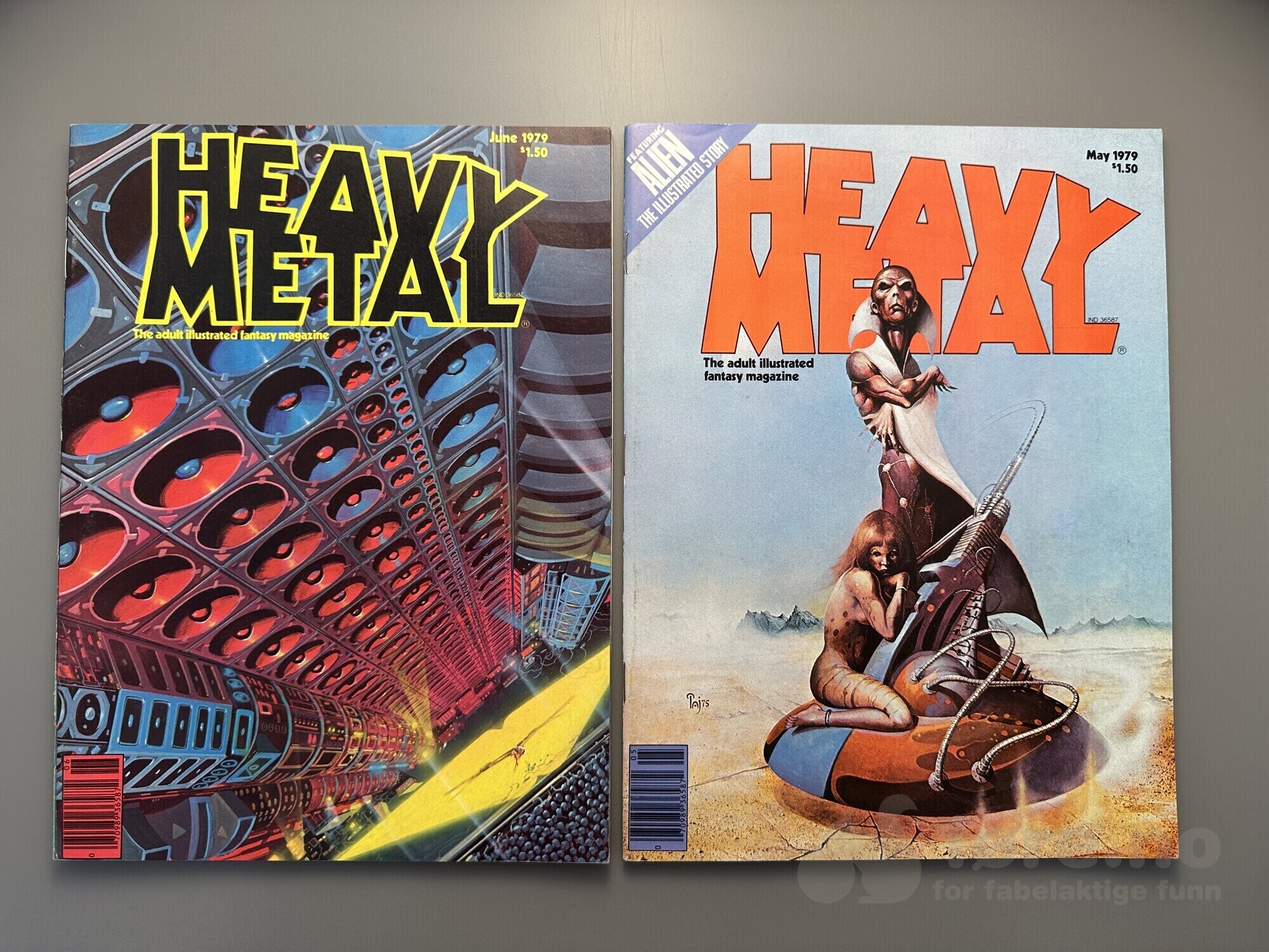 Heavy Metal 1979 komplett nr 1-12, bilde 3