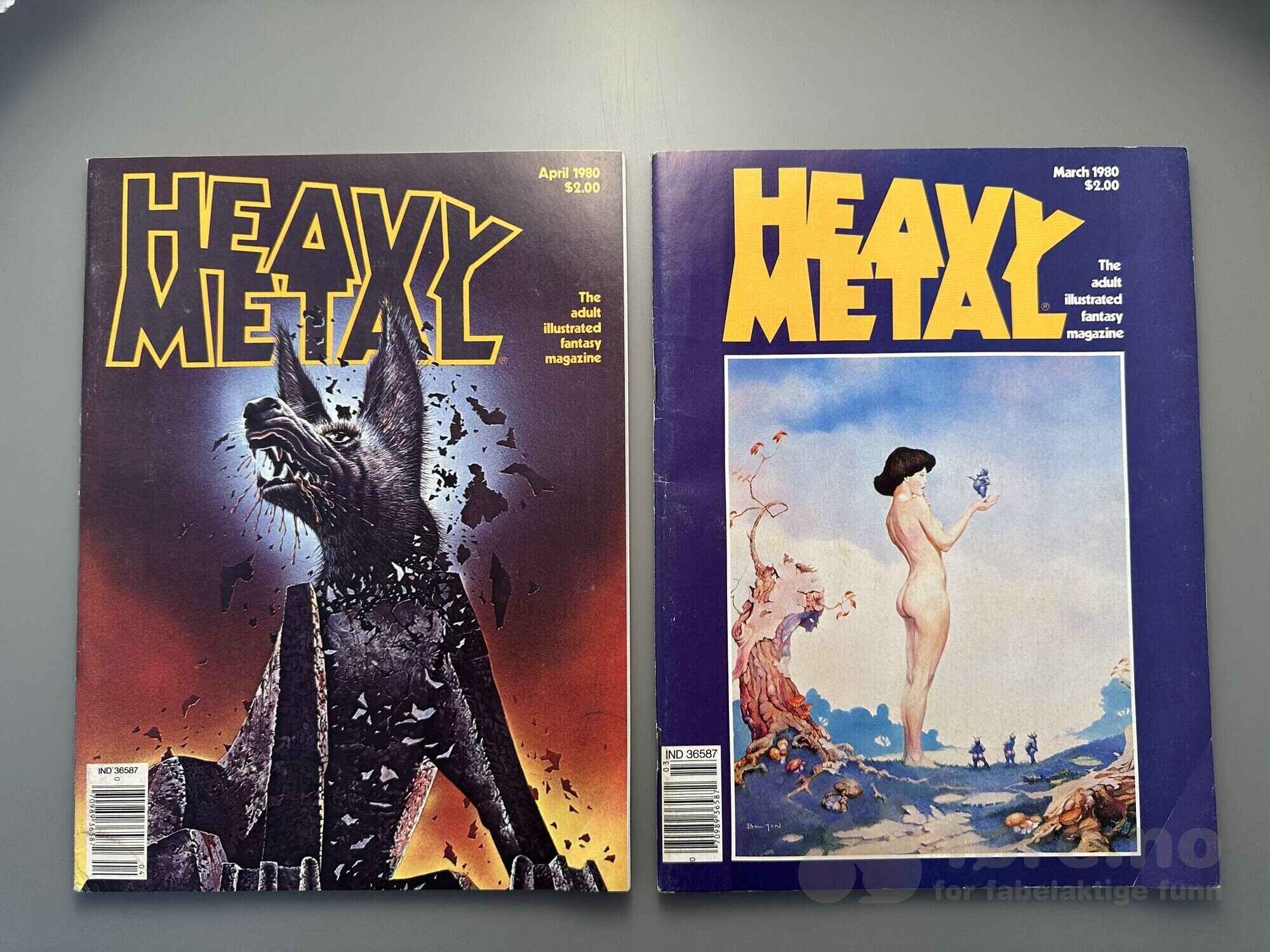 Heavy Metal 1980 komplett nr 1-12, bilde 2