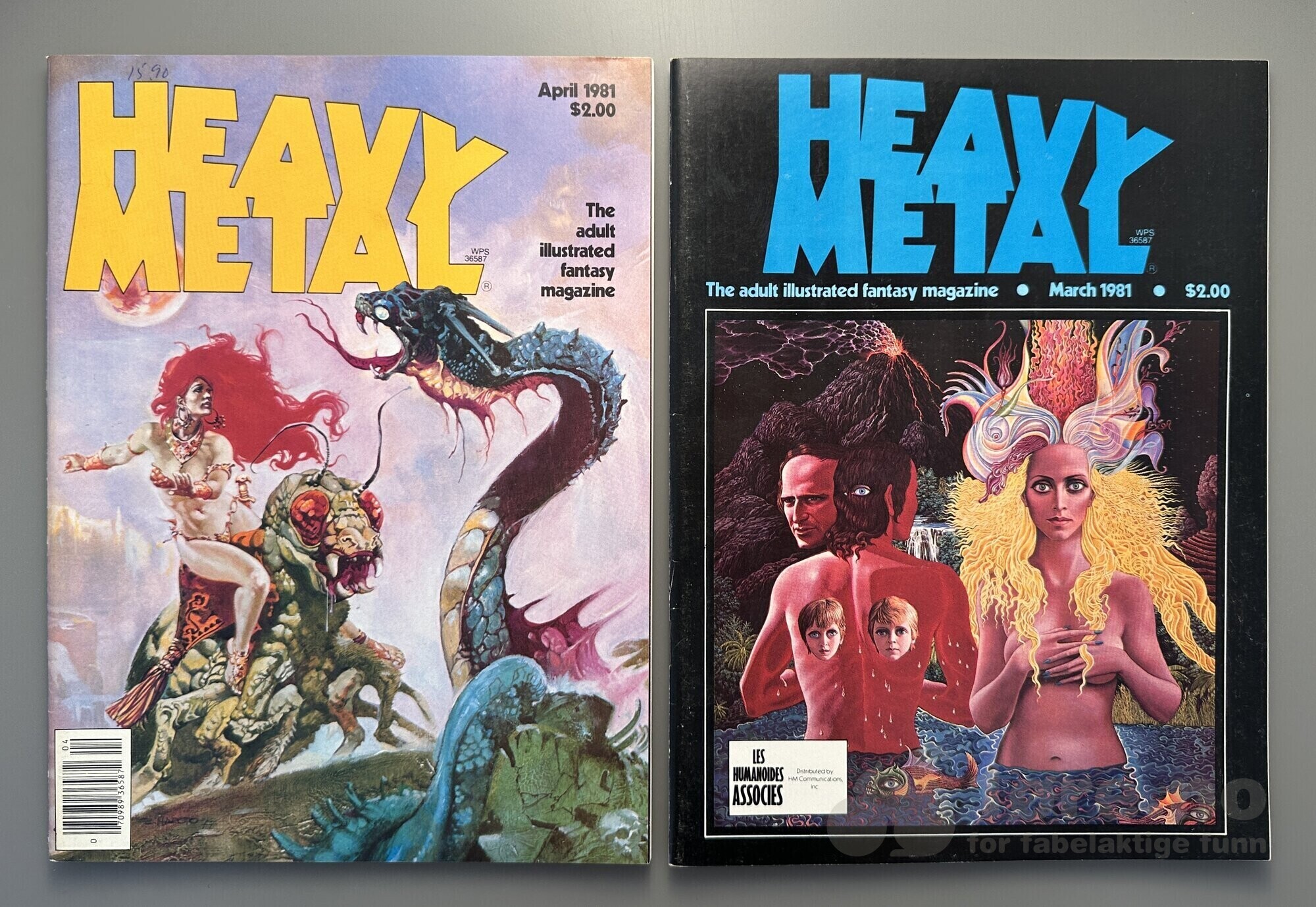 Heavy Metal 1981 komplett nr 1-12, bilde 2