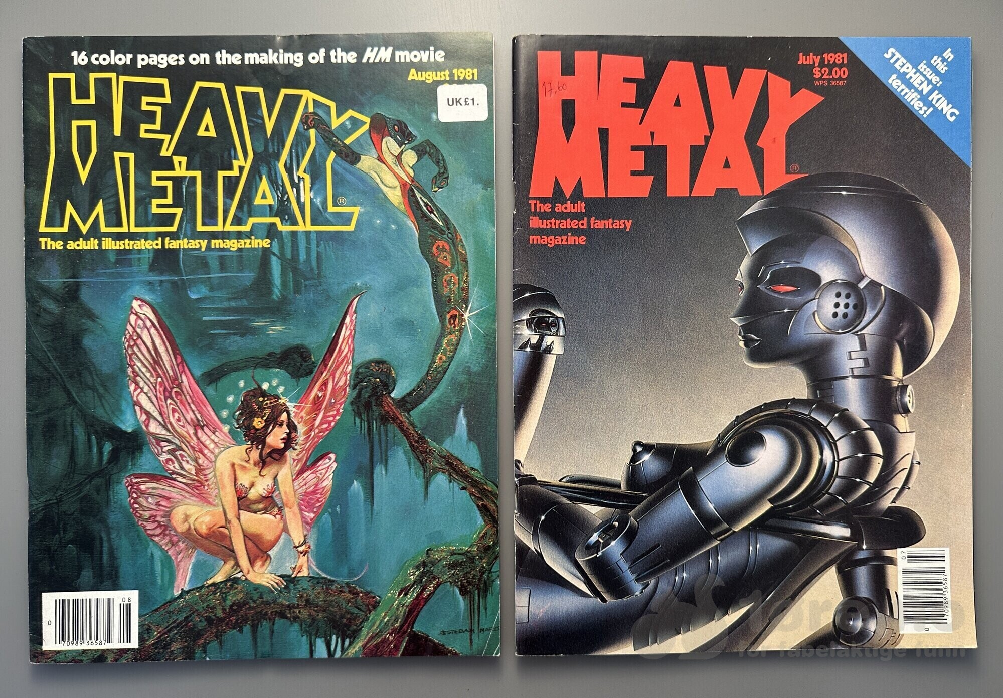 Heavy Metal 1981 komplett nr 1-12, bilde 4
