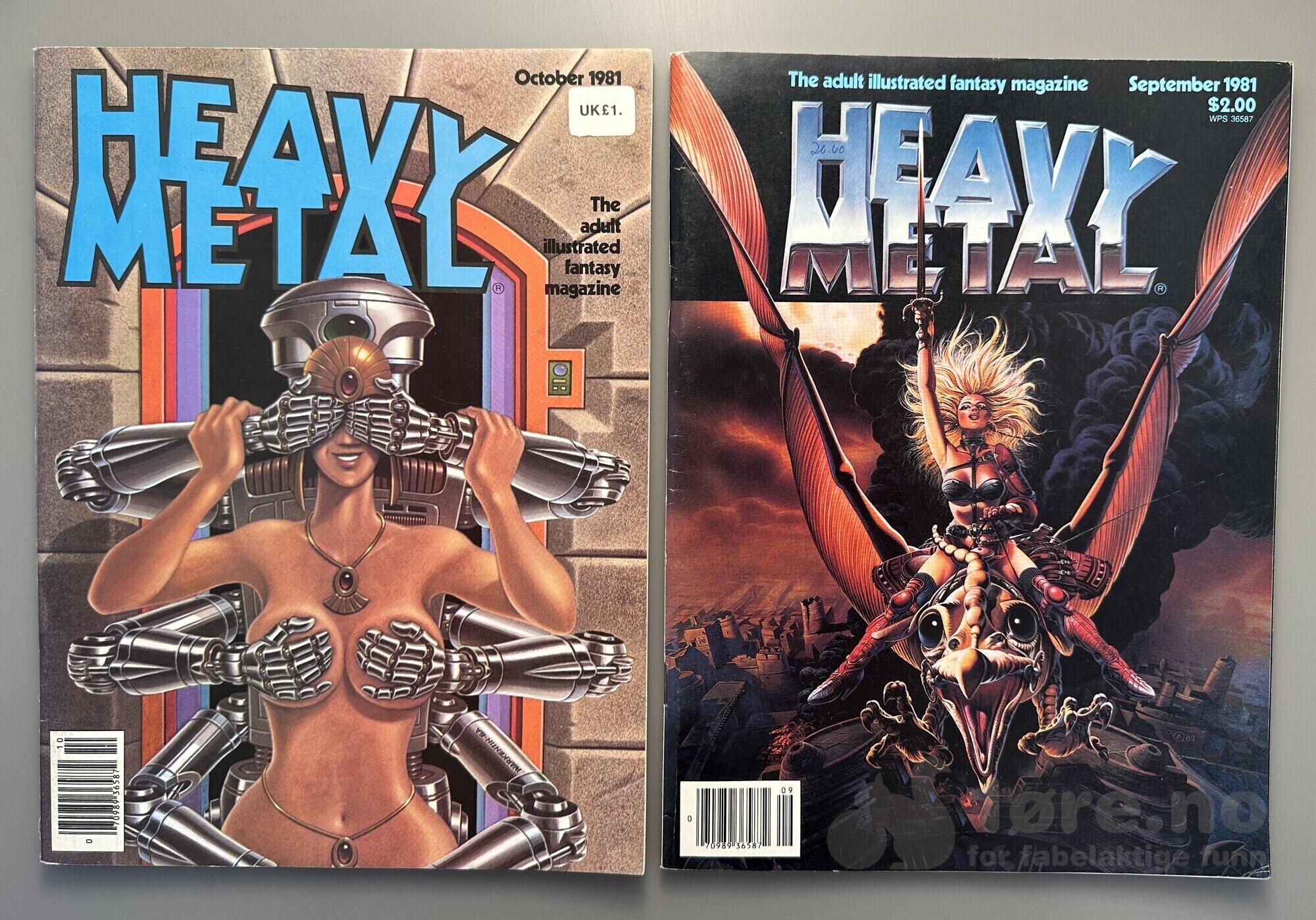 Heavy Metal 1981 komplett nr 1-12, bilde 5