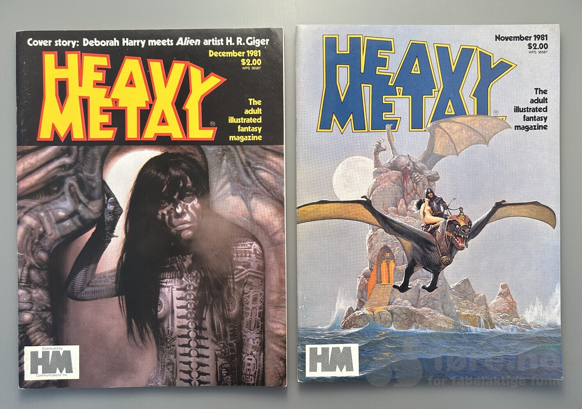 Heavy Metal 1981 komplett nr 1-12, bilde 6