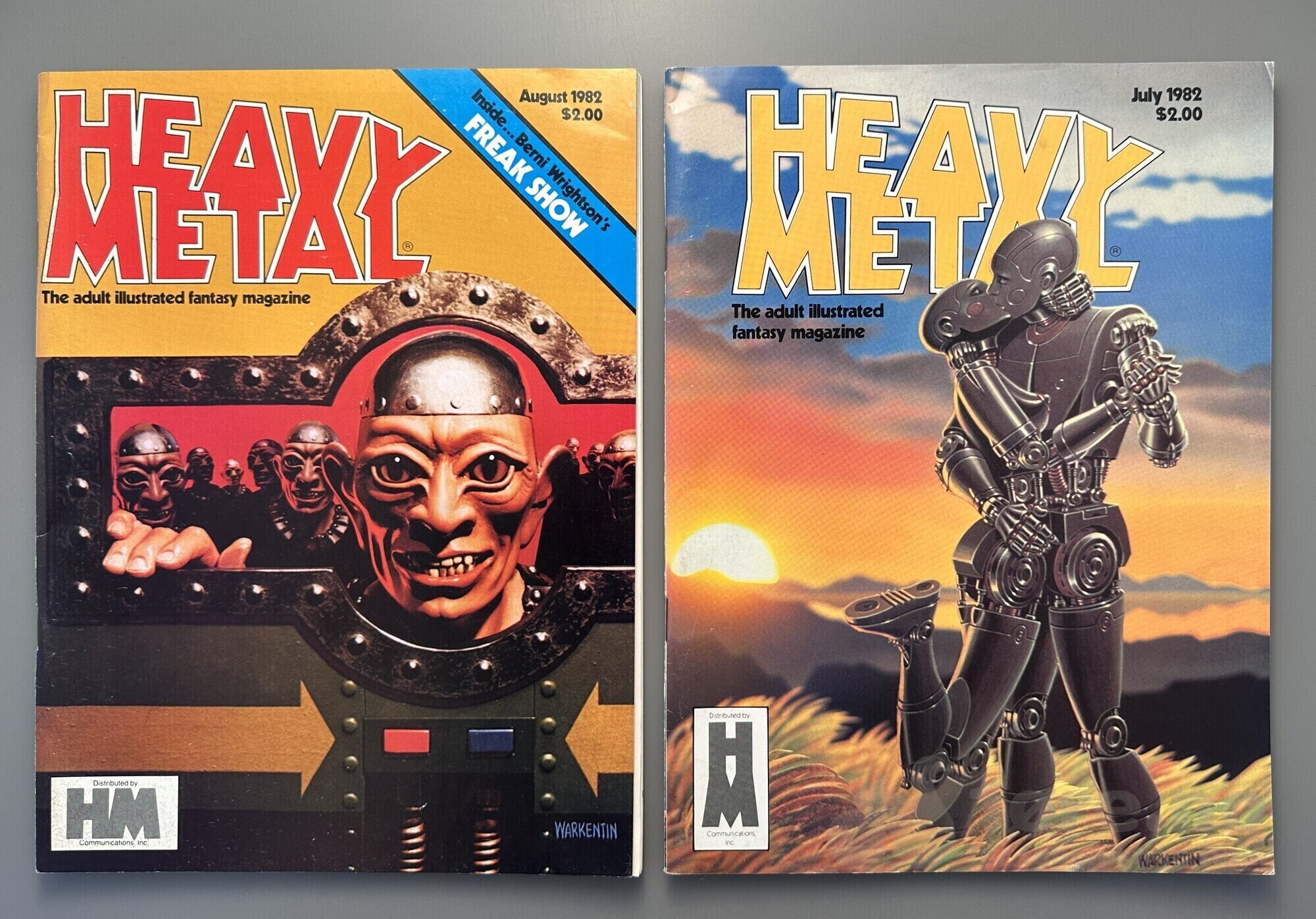 Heavy Metal 1982 lott 8 stk, bilde 2